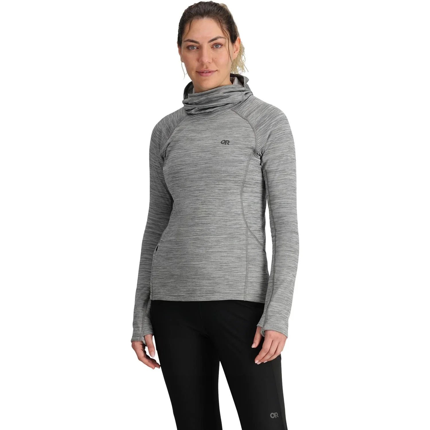 Outdoor Research - Womens Vigor Grid Fleece Pullover Hoodie - Image 2