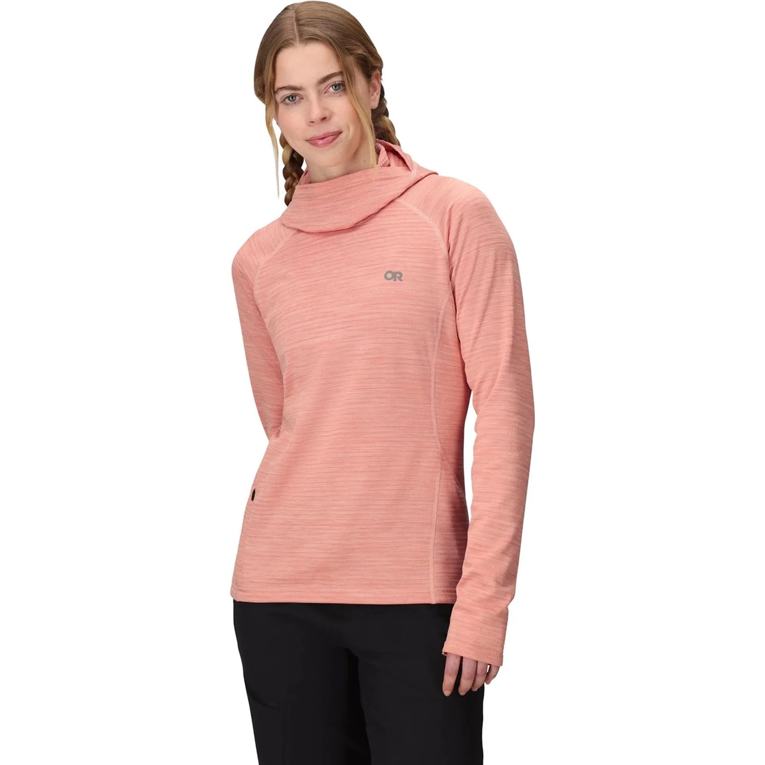 Outdoor Research - Womens Vigor Grid Fleece Pullover Hoodie - Image 3