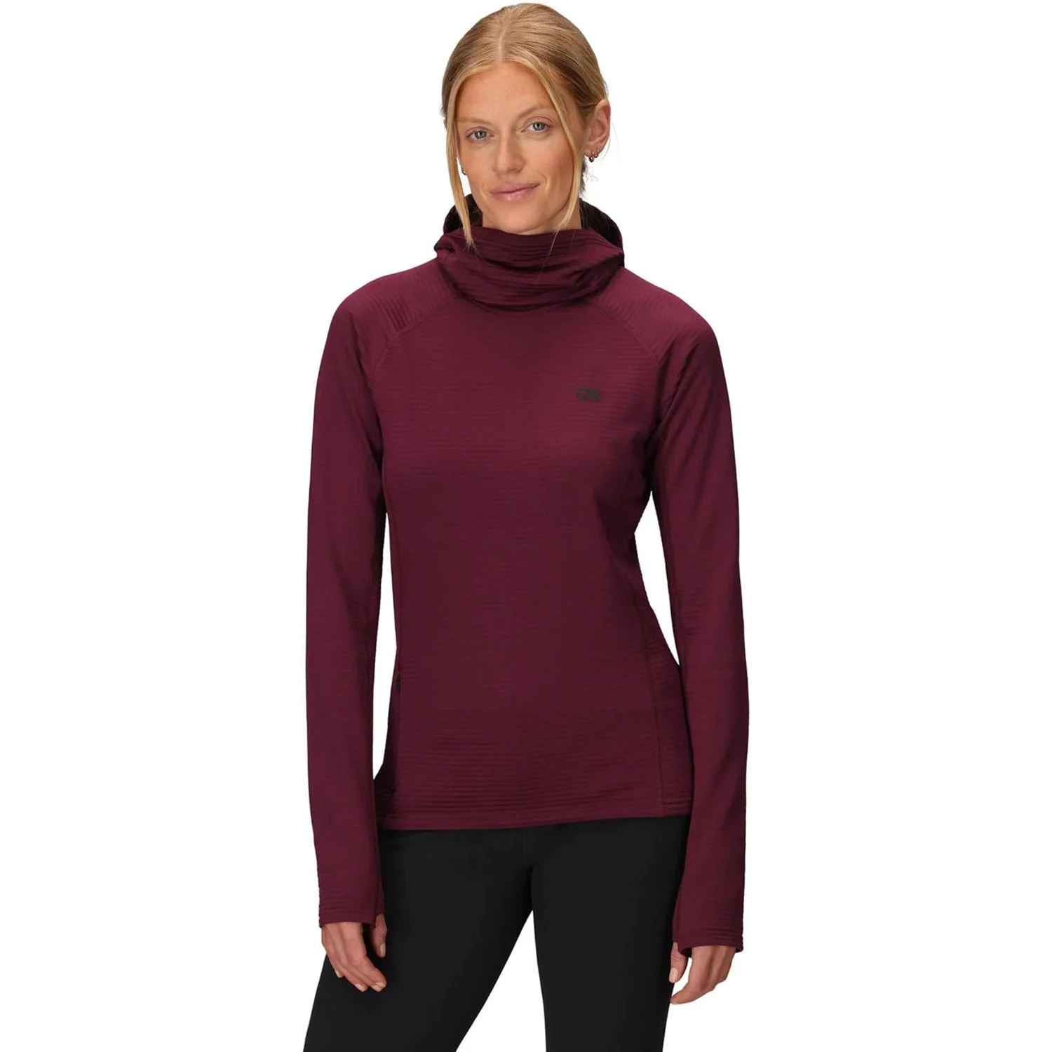 Outdoor Research - Womens Vigor Grid Fleece Pullover Hoodie - Image 4