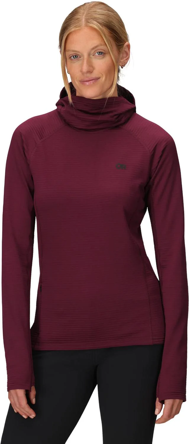 Outdoor Research - Womens Vigor Grid Fleece Pullover Hoodie - Image 8