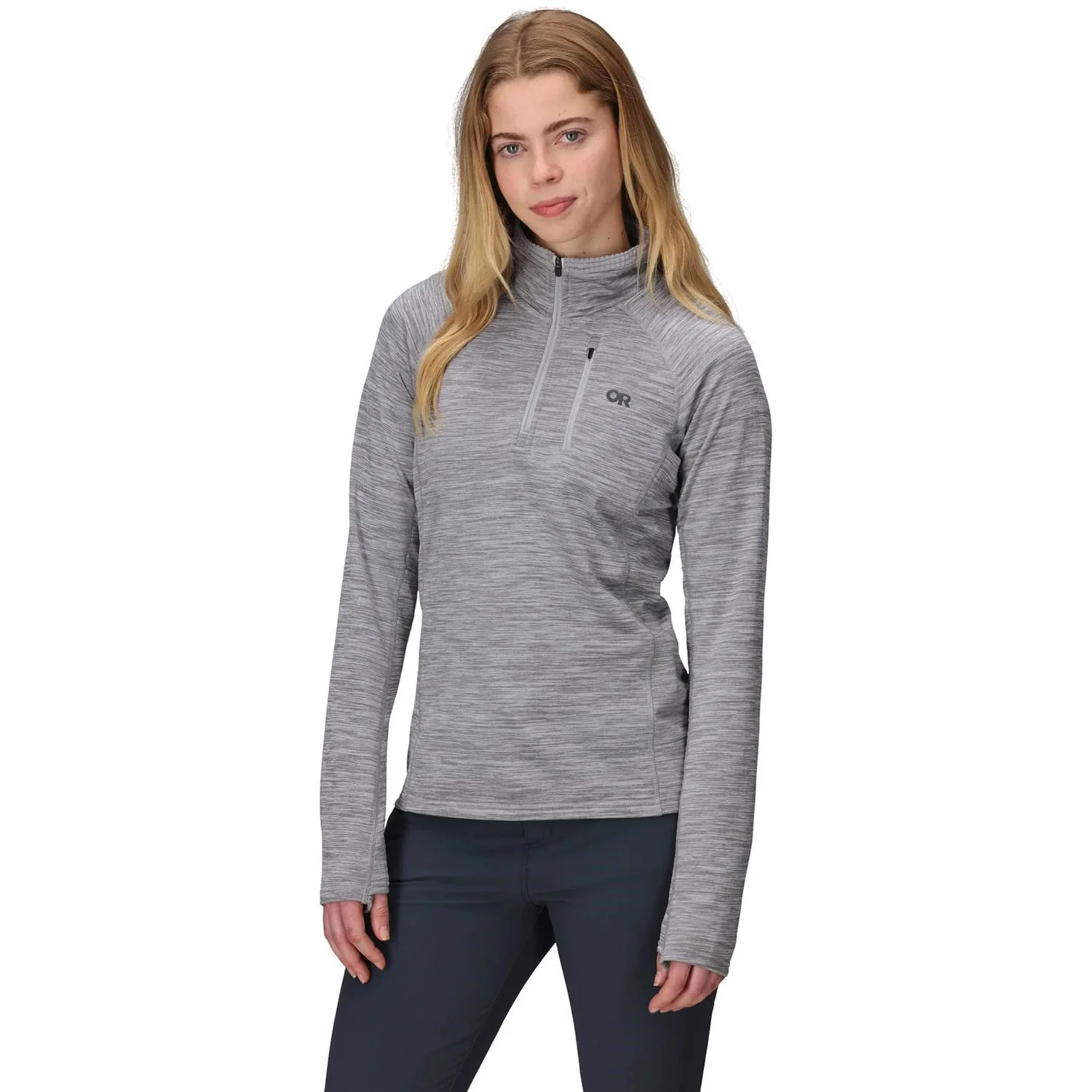 Outdoor Research - Womens Vigor Grid Fleece Quarter Zip - Image 2
