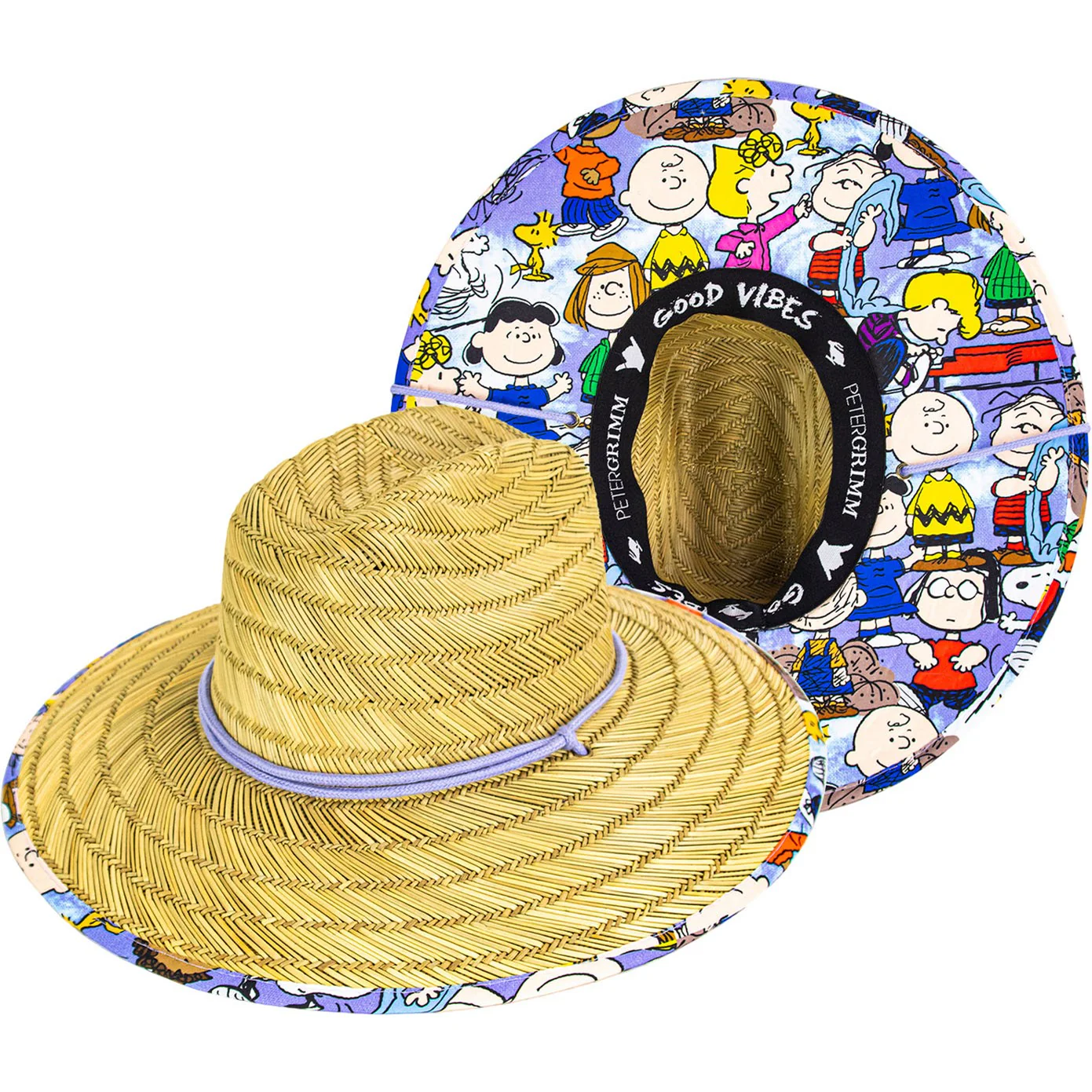 Peter Grimm - Junior Peanuts Lifeguard Straw Sun Hat