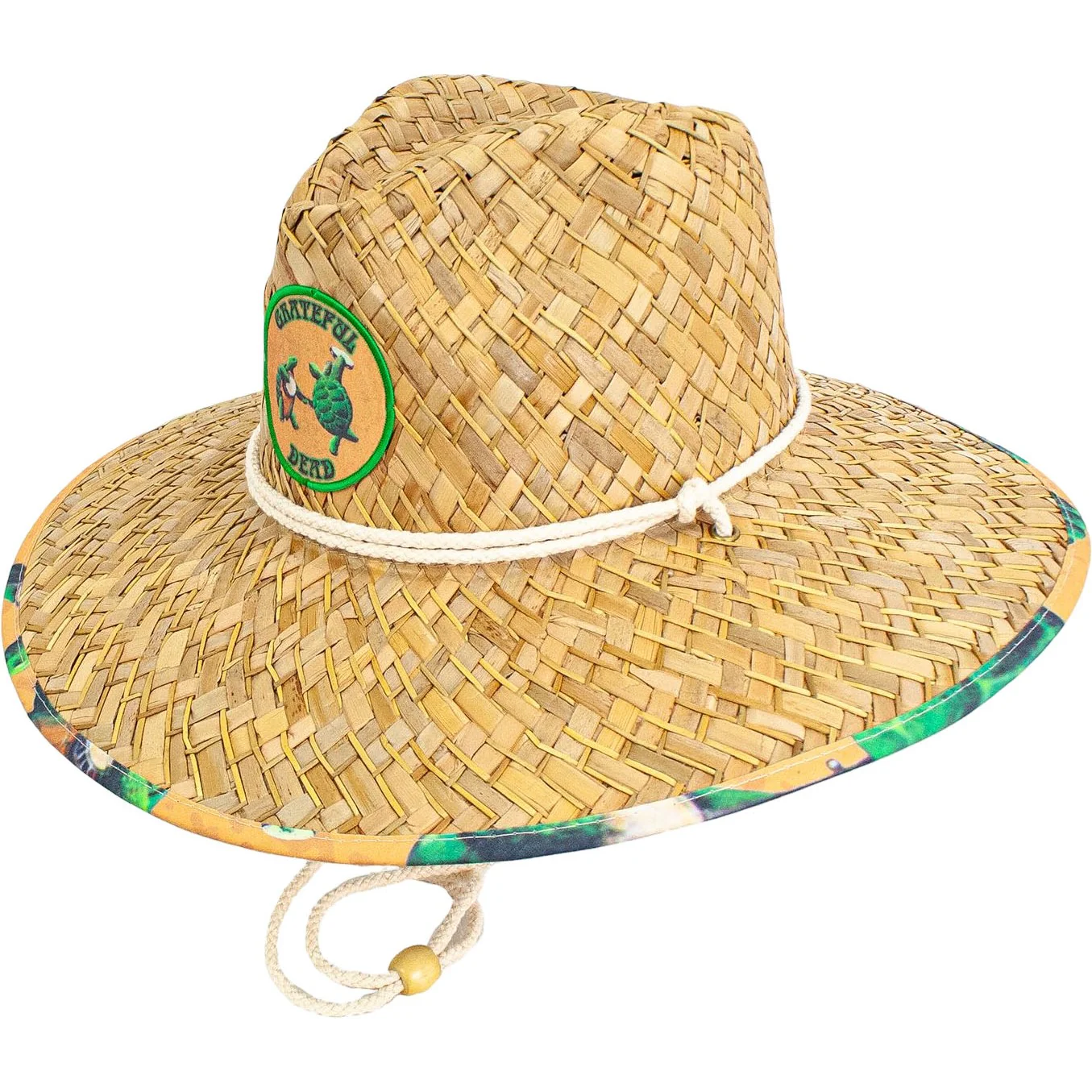 Peter Grimm - Unisex Dancing Turtles Lifeguard Straw Hat - Image 2
