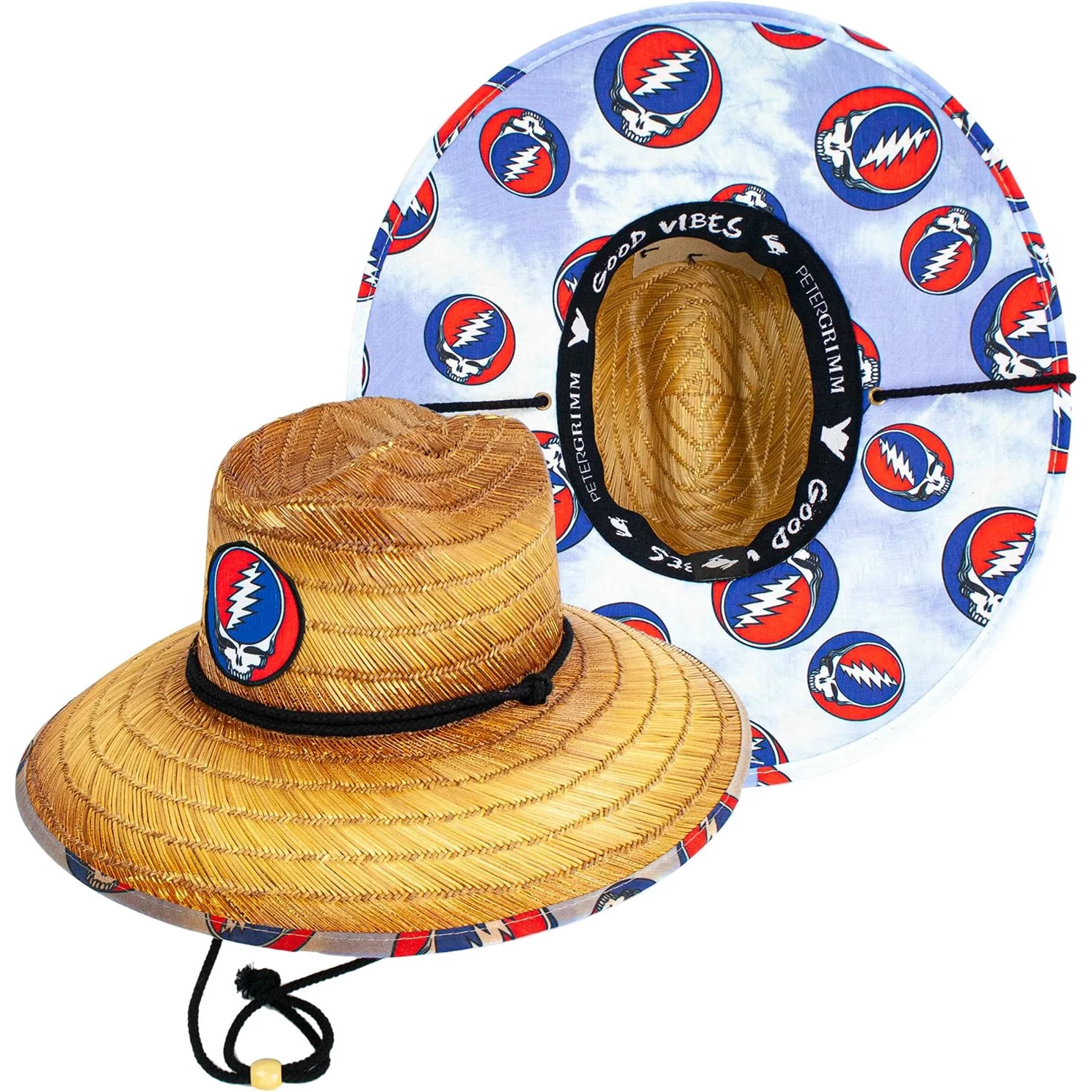 Peter Grimm - Unisex Flamingo Lifeguard Straw Hat - Image 2