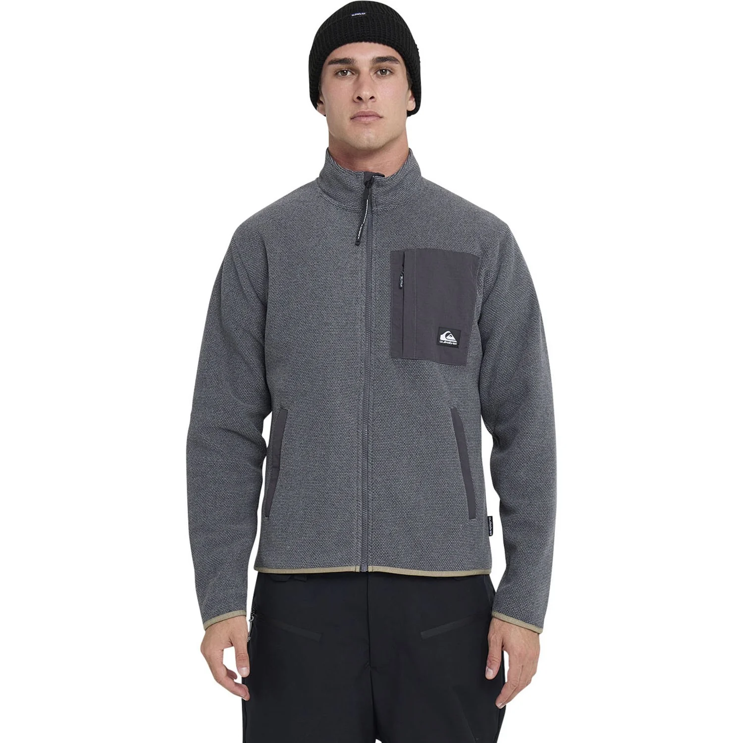 Quiksilver - Mens Aker Fz Full Zip Hoodie - Image 2