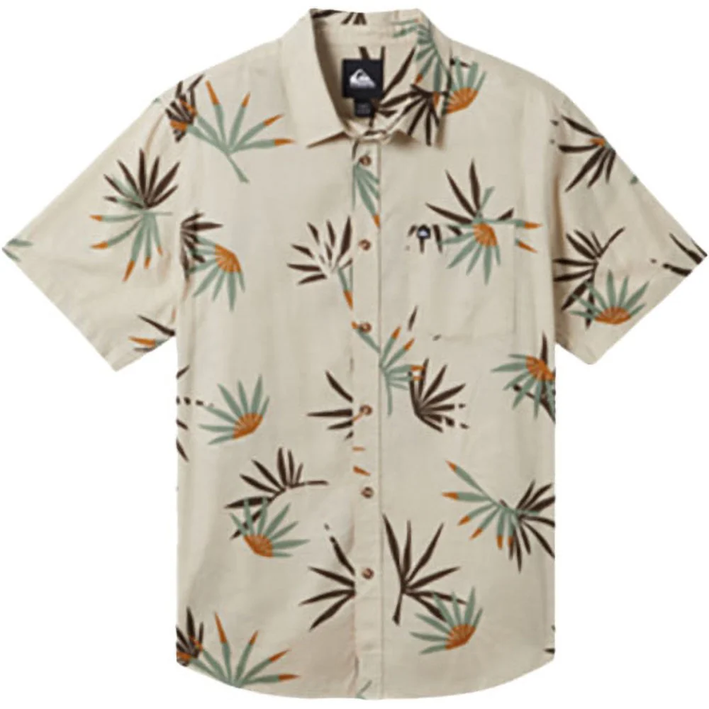 Quiksilver - Mens Apero Classic Short Sleeve Shirt - Image 7