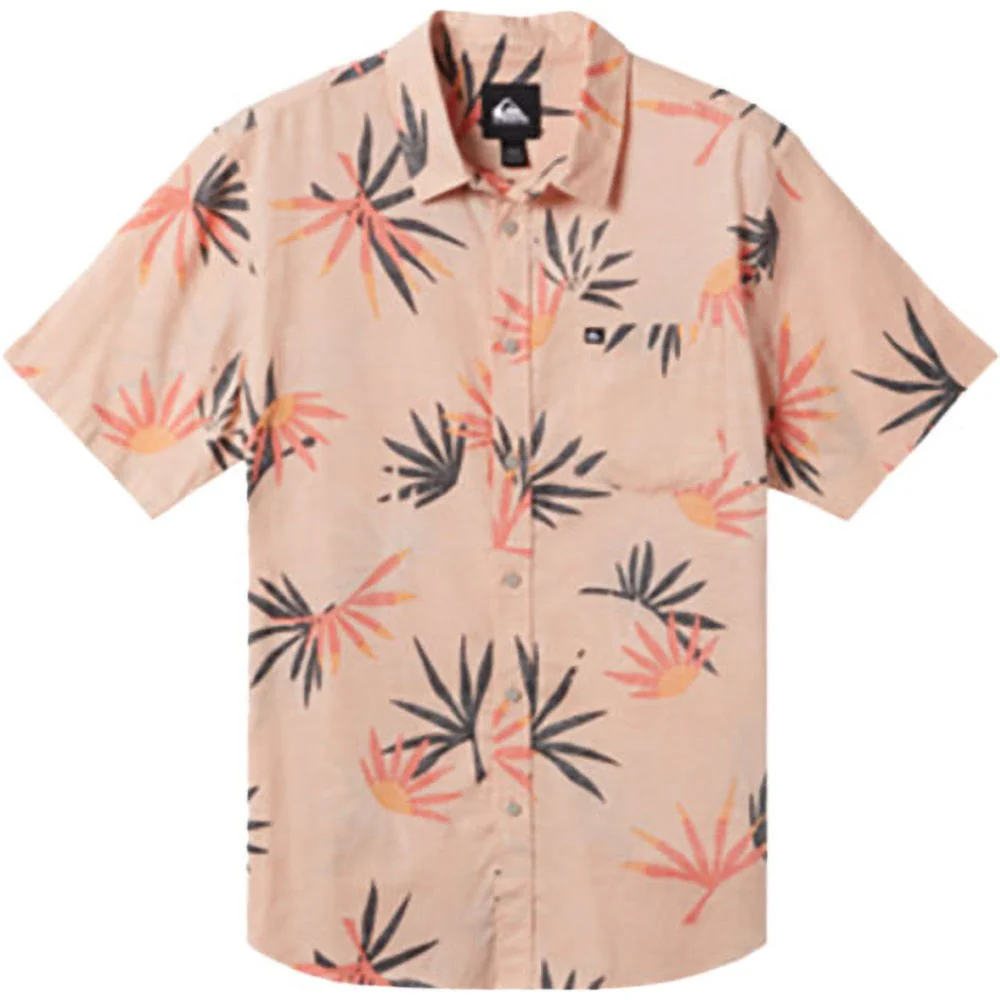Quiksilver - Mens Apero Classic Short Sleeve Shirt - Image 8