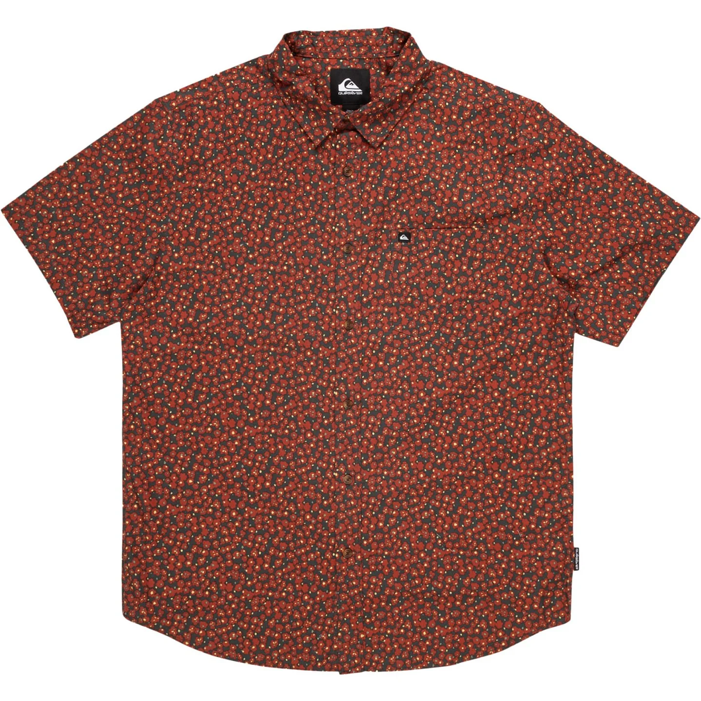 Quiksilver - Mens Apero Classic Short Sleeve Shirt - Image 5