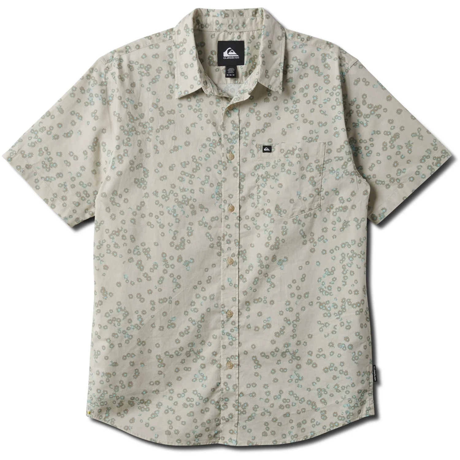 Quiksilver - Mens Apero Cosmic Fields Classic Short Sleeve Shirt - Image 3