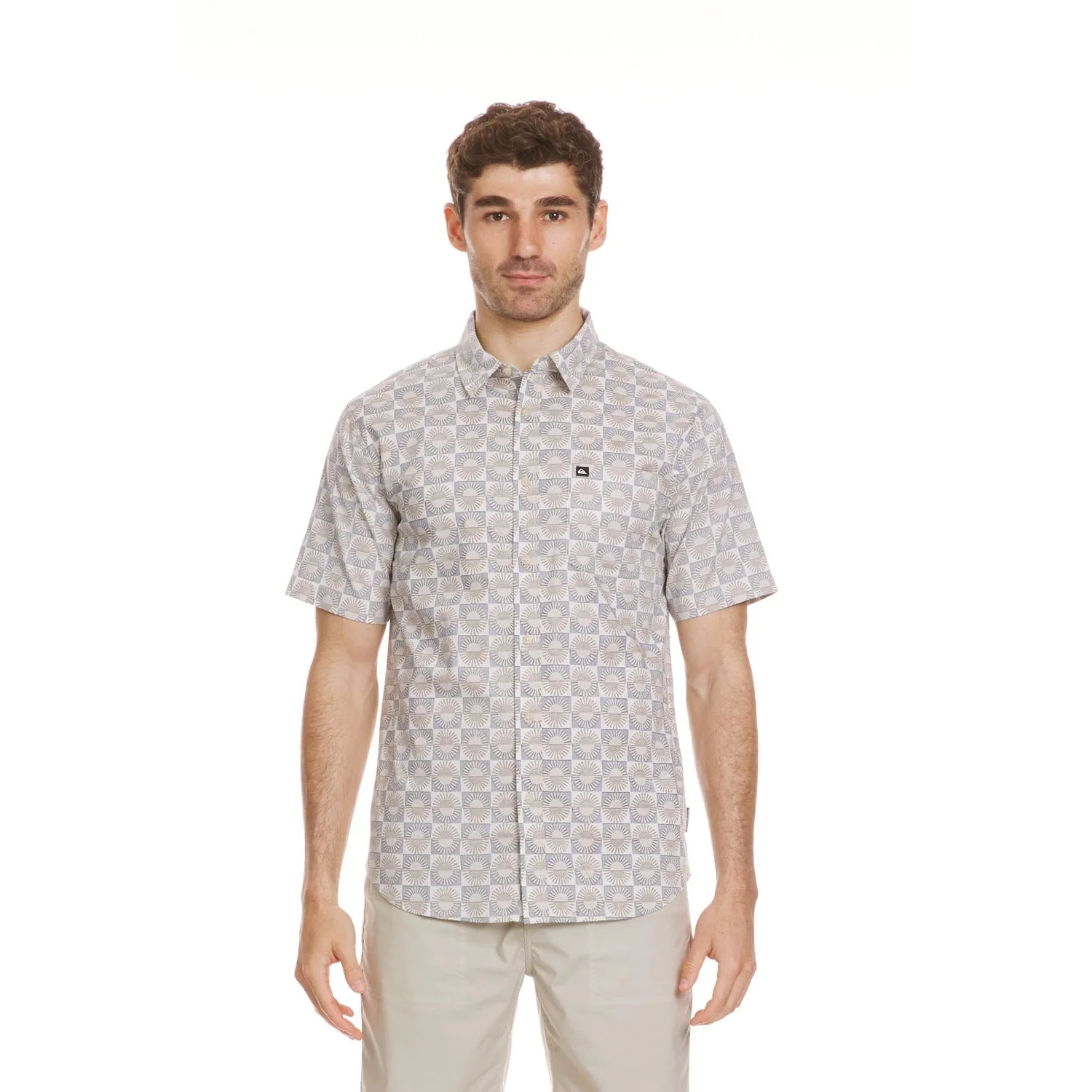 Quiksilver - Mens Apero Florever Classic Short Sleeve Shirt - Image 4
