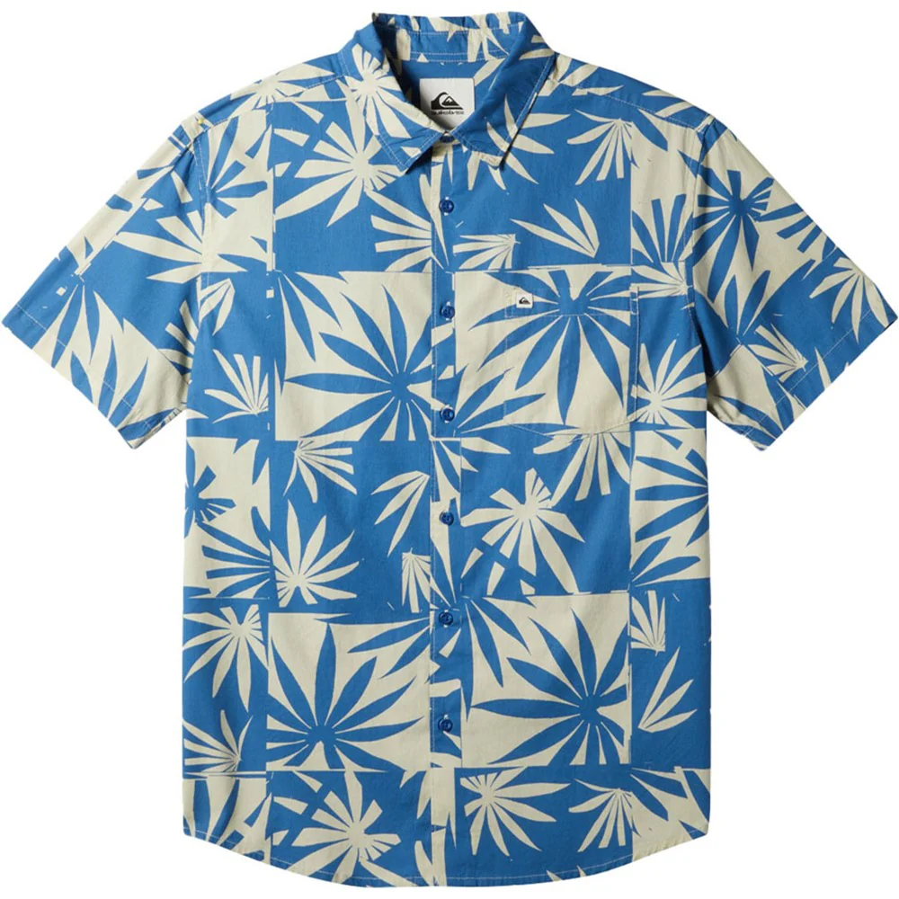 Quiksilver - Mens Apero Organic Classic Short Sleeve Shirt - Image 2