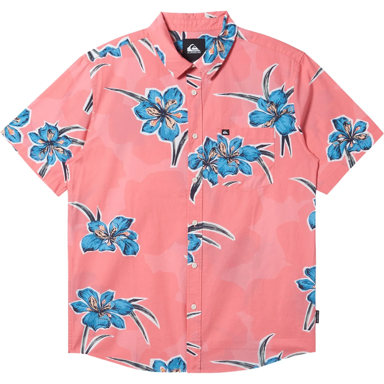 Quiksilver - Mens Apero Stretch Classic Short Sleeve Shirt - Image 3