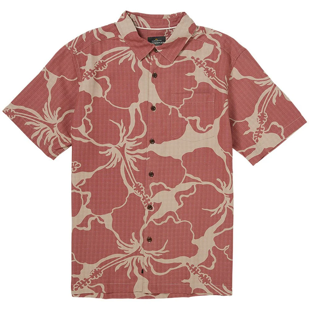 Quiksilver - Mens Bay Breeze Short Sleeve Woven Shirt - Image 2