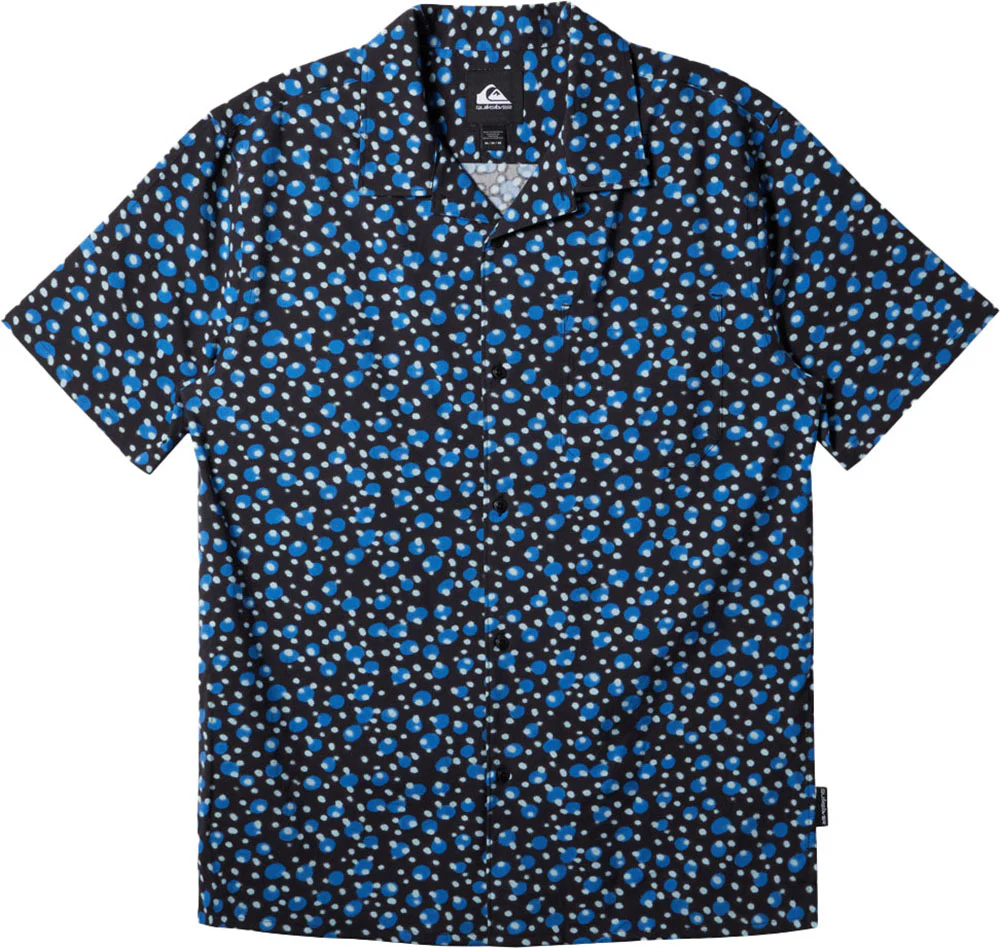 Quiksilver - Mens Beach Club Casual Short Sleeve Shirt - Image 4