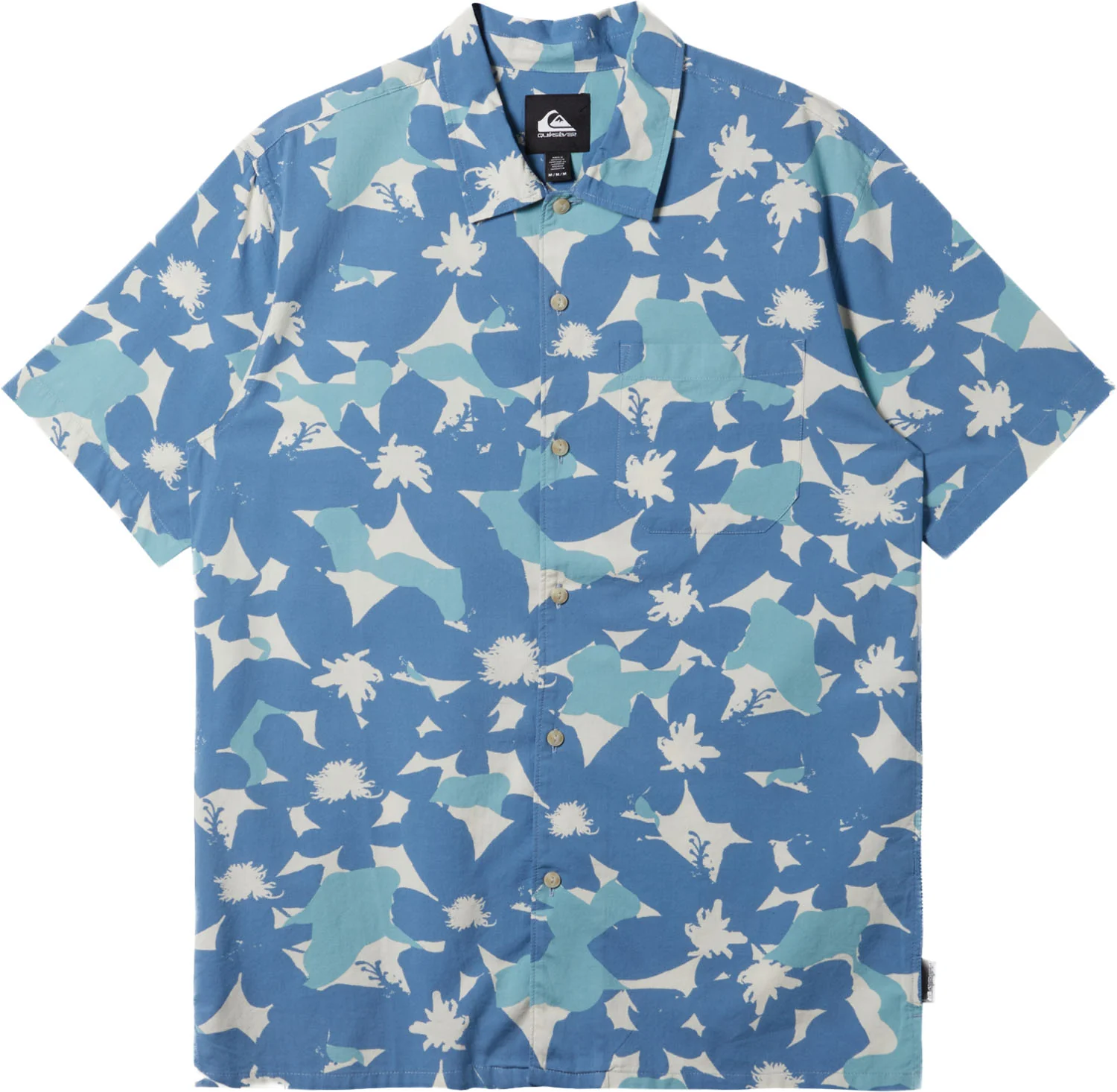 Quiksilver - Mens Beach Club Casual Short Sleeve Shirt - Image 2