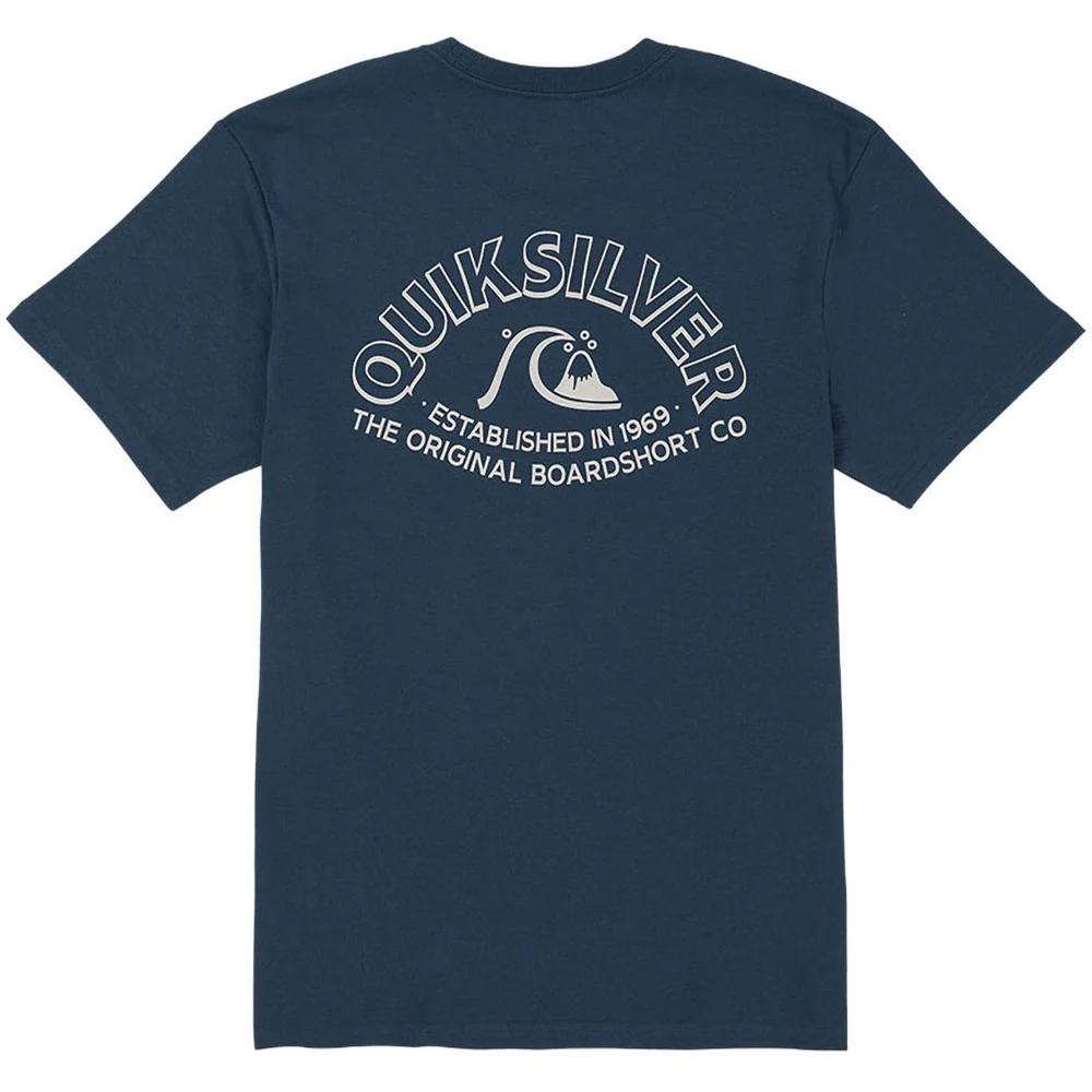 Quiksilver - Mens Bubble Arch Mt0 Short Sleeve Graphic T-Shirt - Image 2