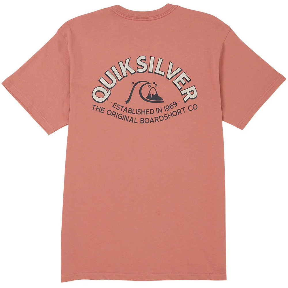 Quiksilver - Mens Bubble Arch Mt0 Short Sleeve Graphic T-Shirt - Image 3