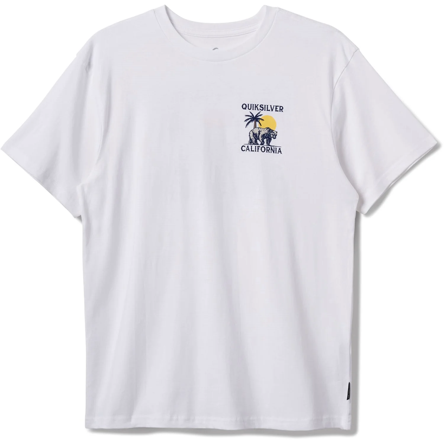 Quiksilver - Mens Ca Bear Set Mt0 Short Sleeve Graphic T-Shirt - Image 3