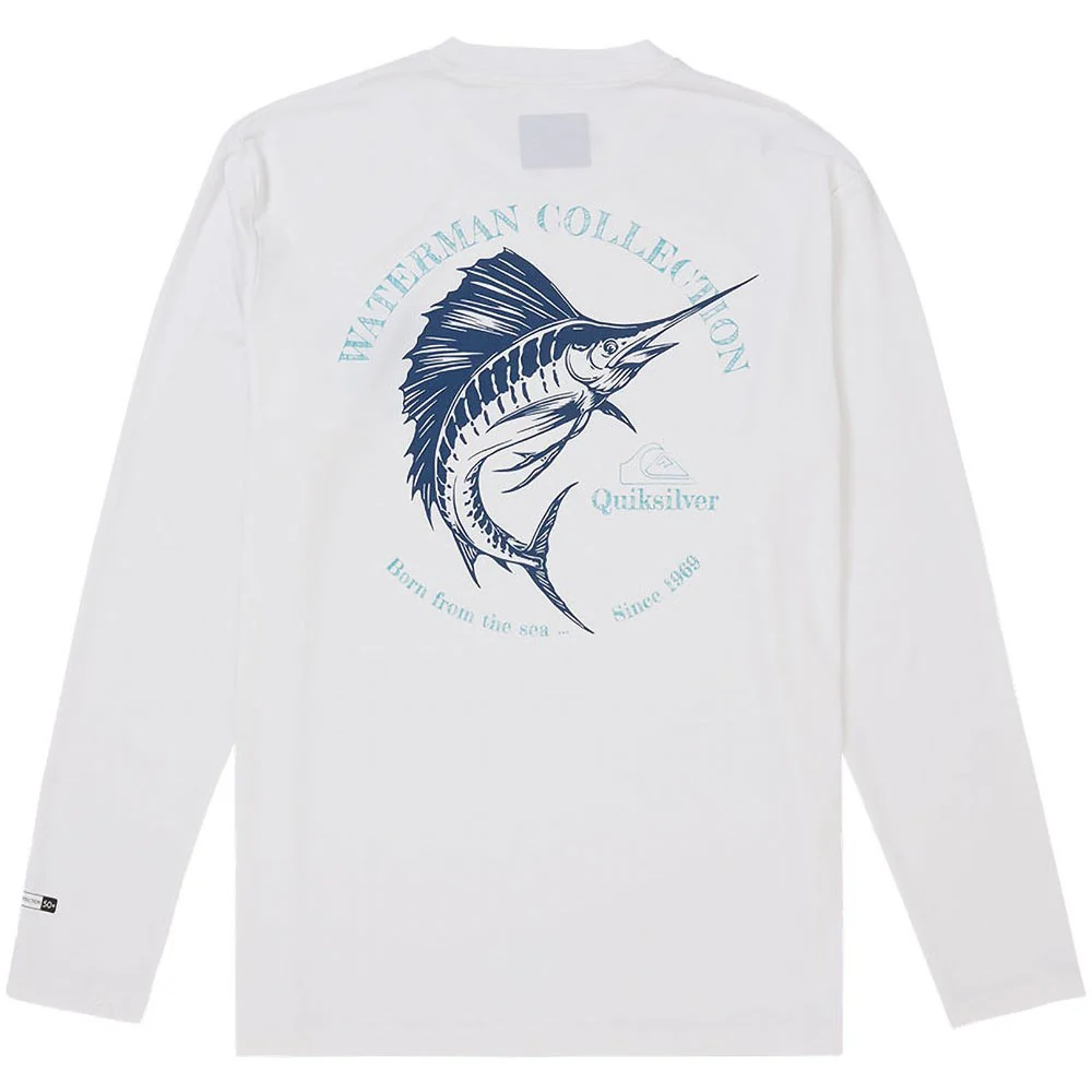 Quiksilver - Mens Cool Breeze Long Sleeve Surf T-Shirt - Image 2
