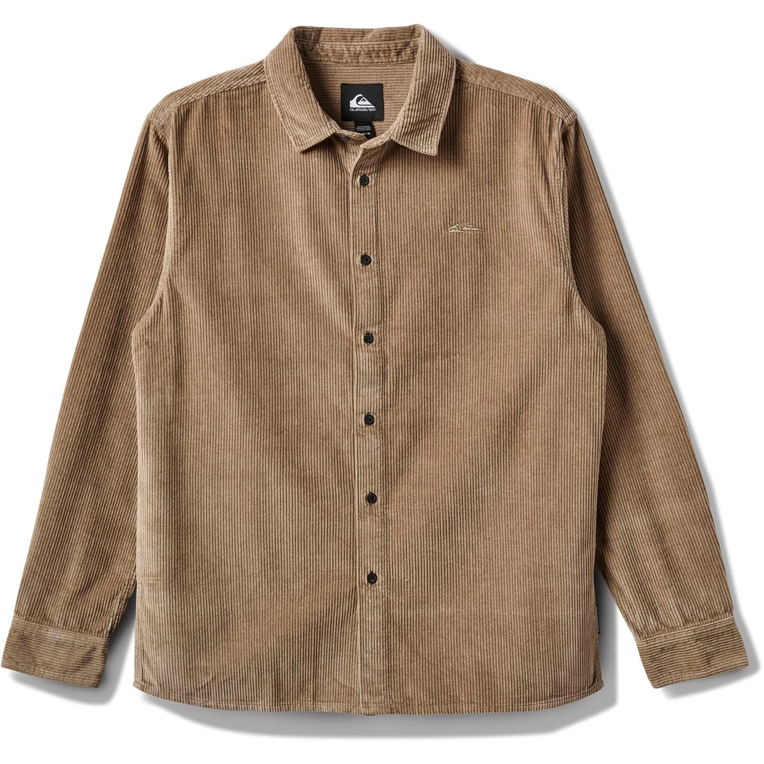 Quiksilver - Mens Cord Long Sleeve Woven Shirt - Image 4