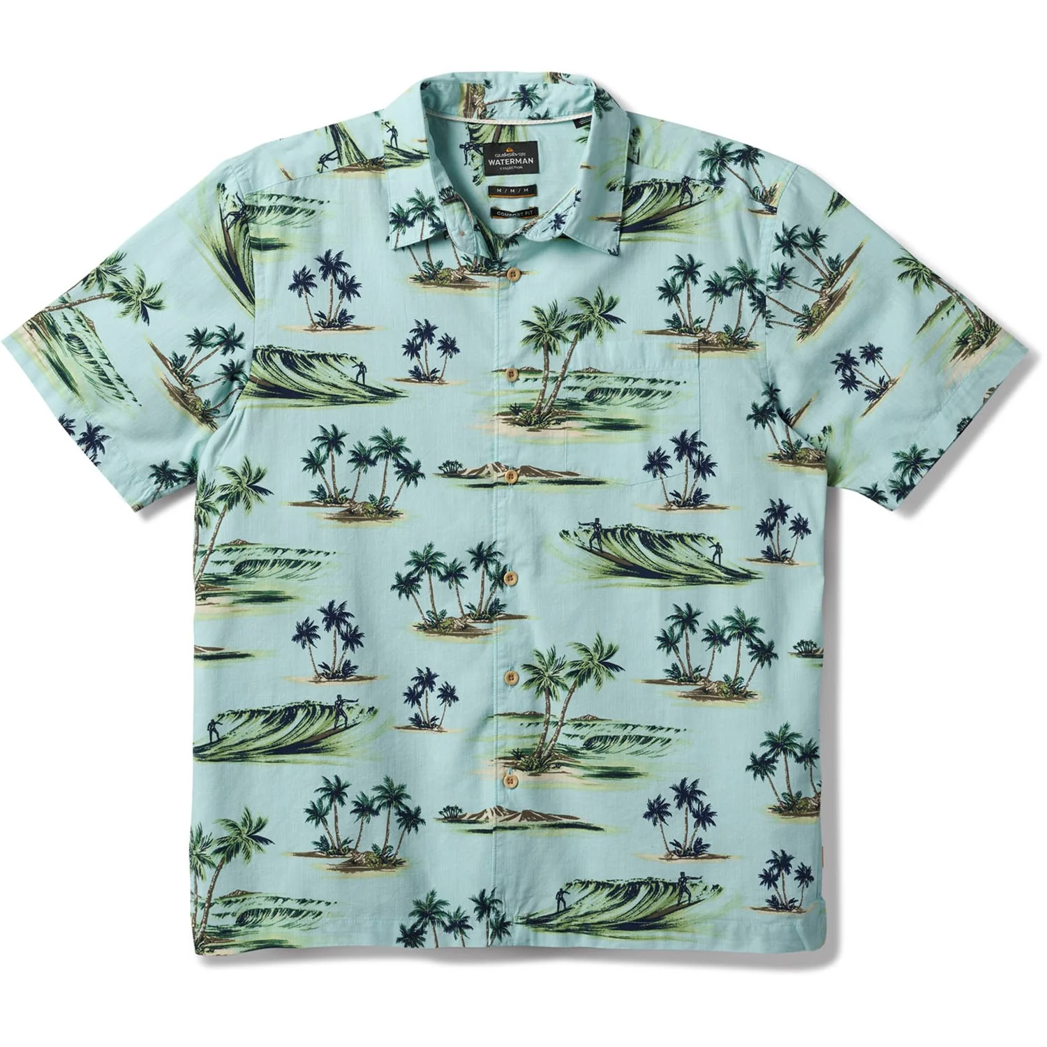 Quiksilver - Mens Day Dreamin' Short Sleeve Woven Shirt