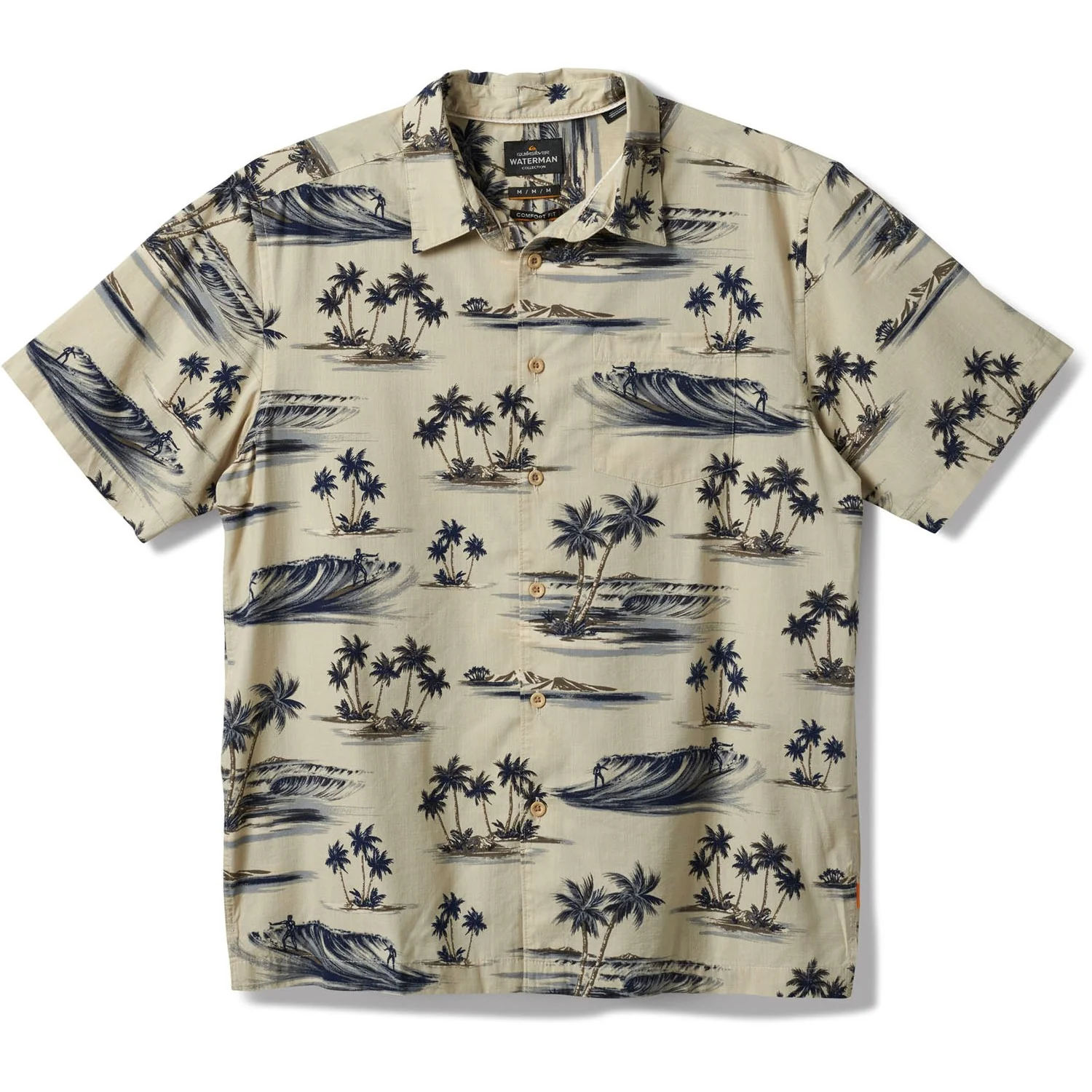 Quiksilver - Mens Day Dreamin' Short Sleeve Woven Shirt - Image 2