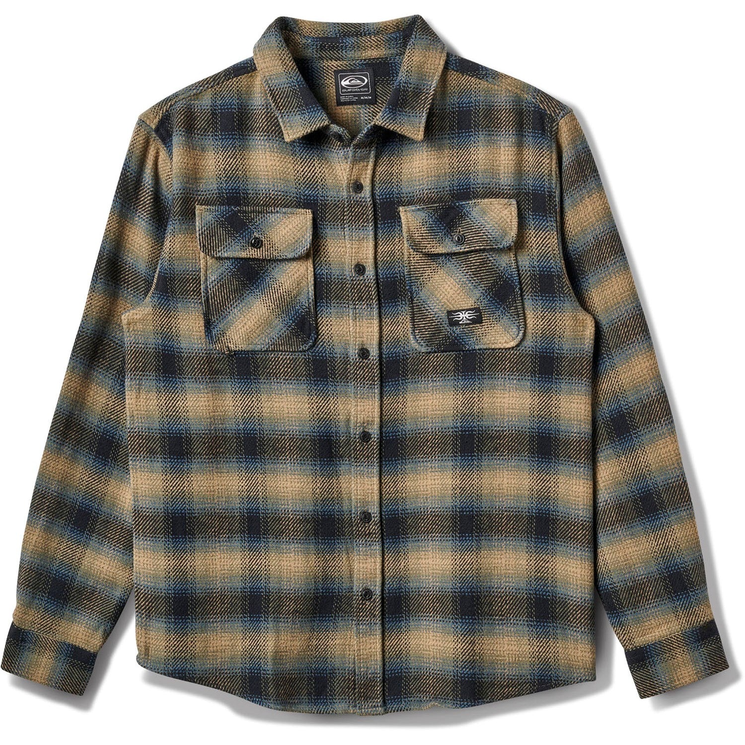 Quiksilver - Mens Desert Shadows Long Sleeve Woven Shirt - Image 3