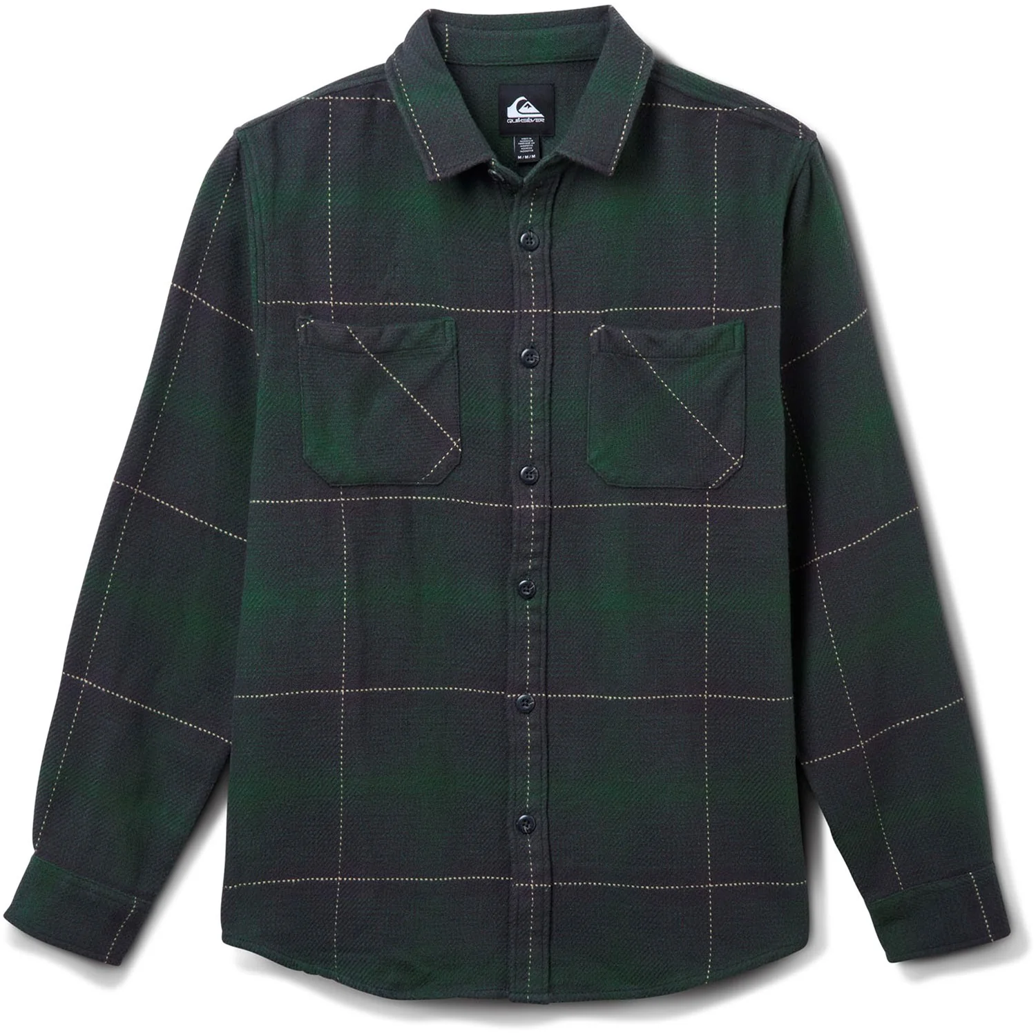 Quiksilver - Mens Dna Flannel Long Sleeve Woven Shirt - Image 4