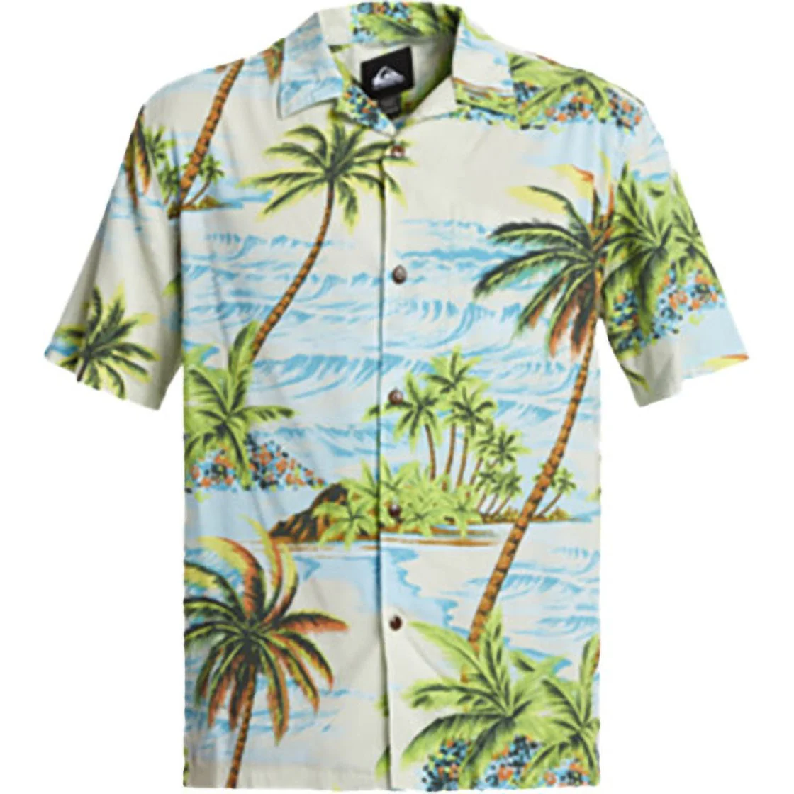 Quiksilver - Mens Dna Island Short Sleeve Shirt - Image 2