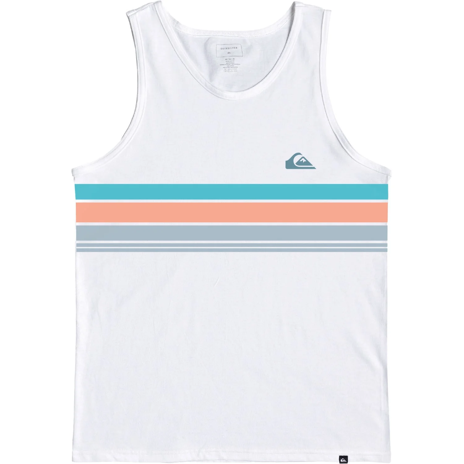 Quiksilver - Mens Everyday Stripe Tank Top - Image 4