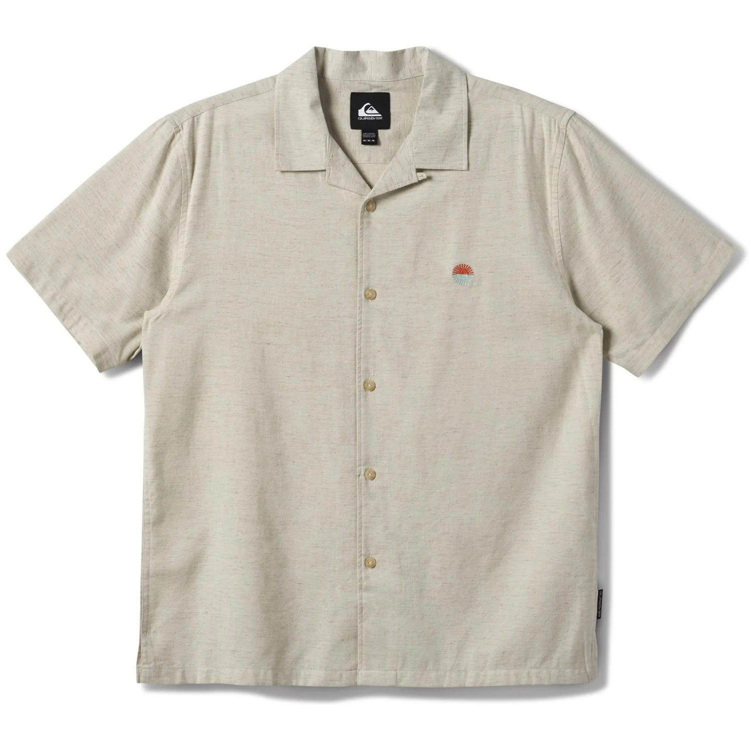 Quiksilver - Mens Flecky Island Short Sleeve Shirt - Image 2