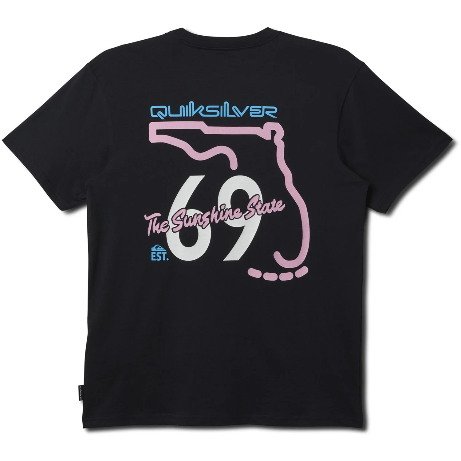 Quiksilver - Mens Florida Road Sign T-Shirt - Image 4