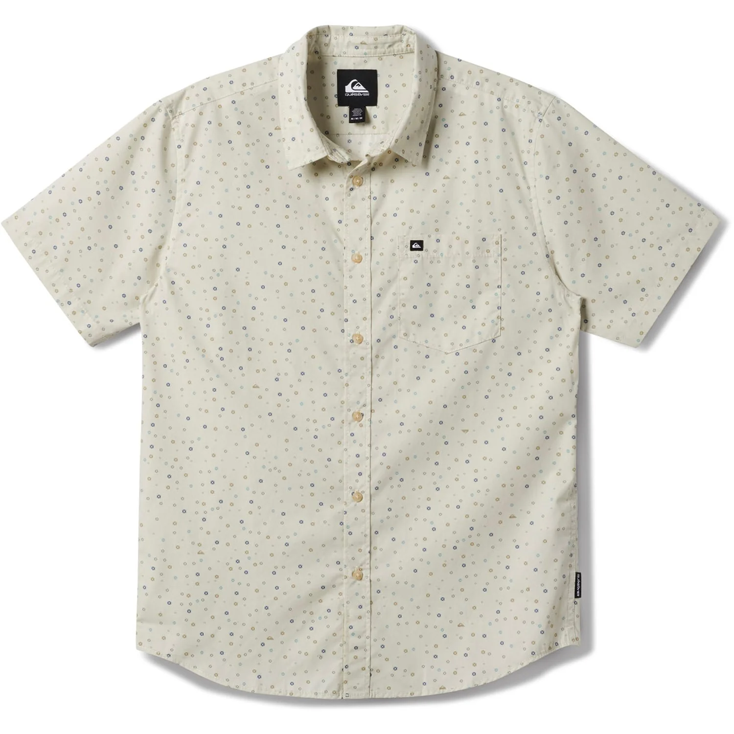 Quiksilver - Mens Freedom Mini Classic Short Sleeve Woven Shirt