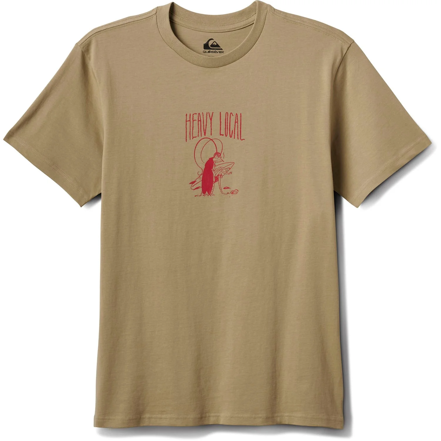 Quiksilver - Mens Heavy Local Mt0 Short Sleeve Graphic T-Shirt