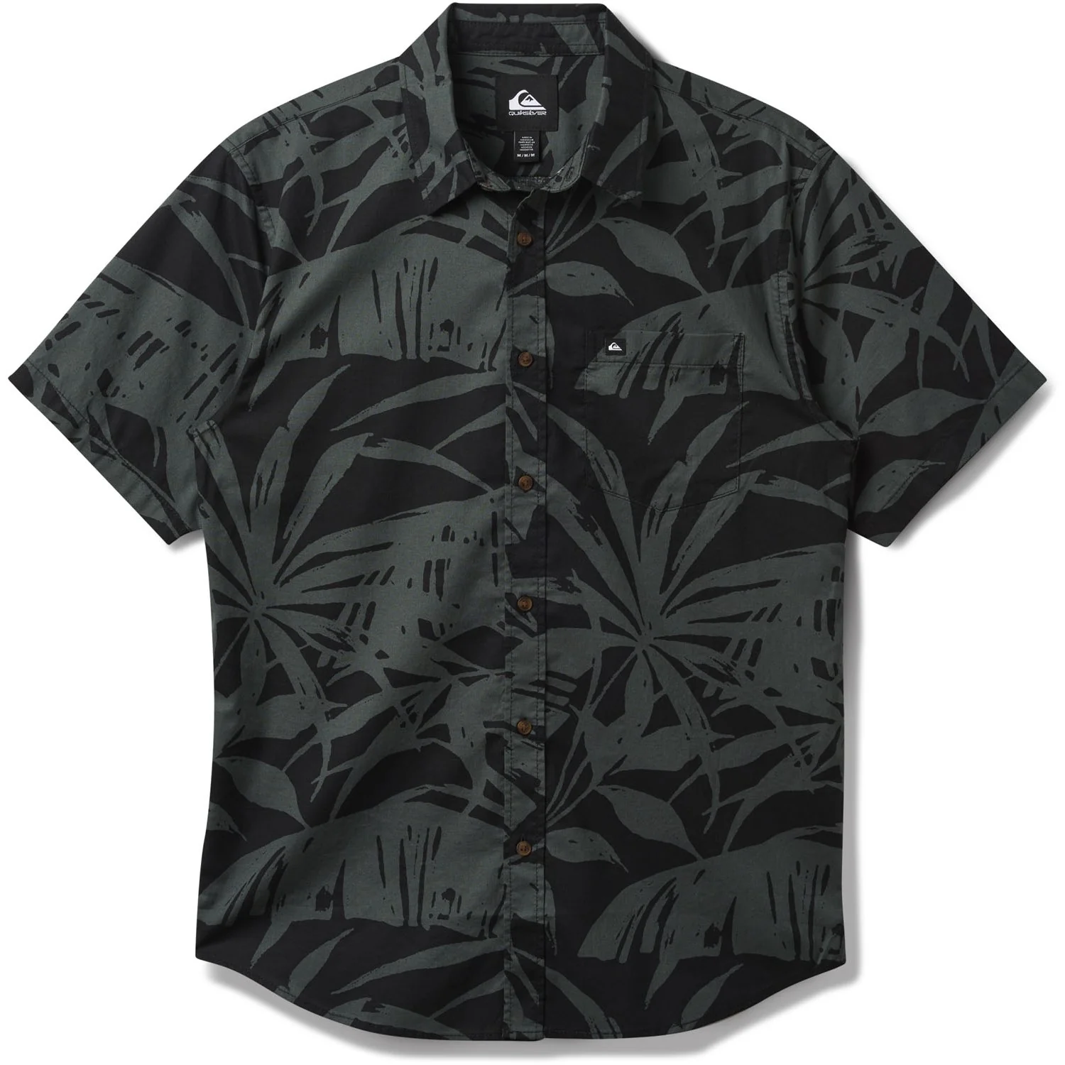 Quiksilver - Mens Hi Monsoon Classic Short Sleeve Shirt