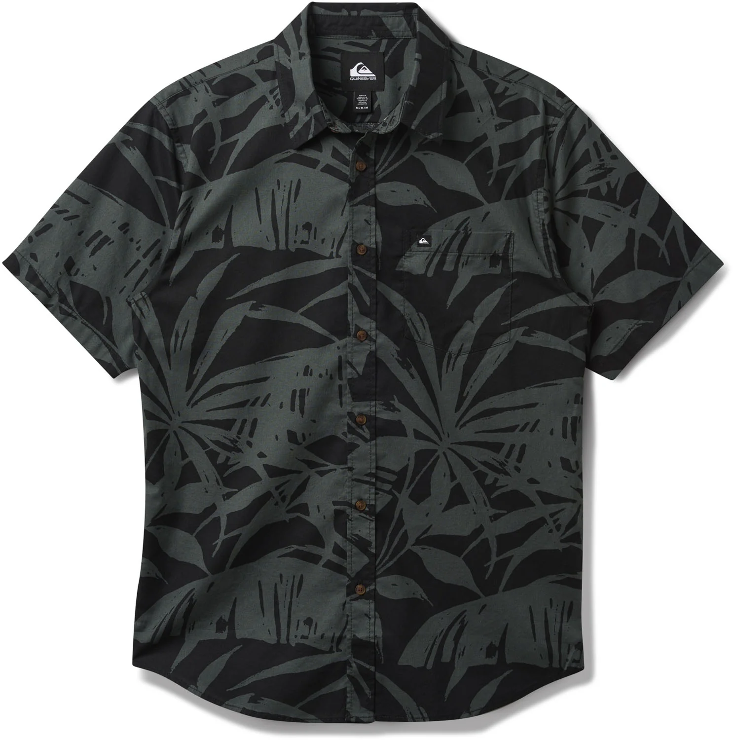 Quiksilver - Mens Hi Monsoon Classic Short Sleeve Shirt - Image 3