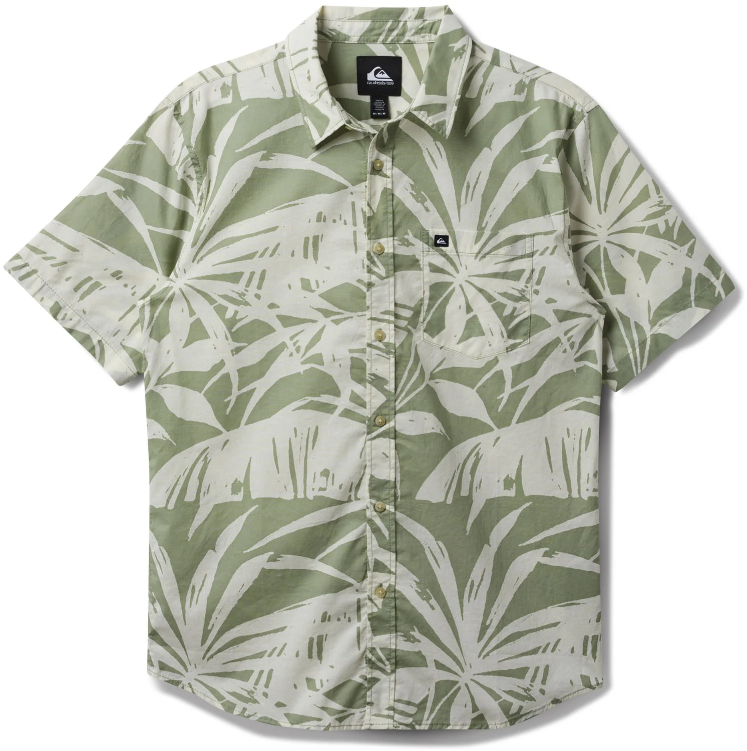 Quiksilver - Mens Hi Monsoon Classic Short Sleeve Shirt - Image 4