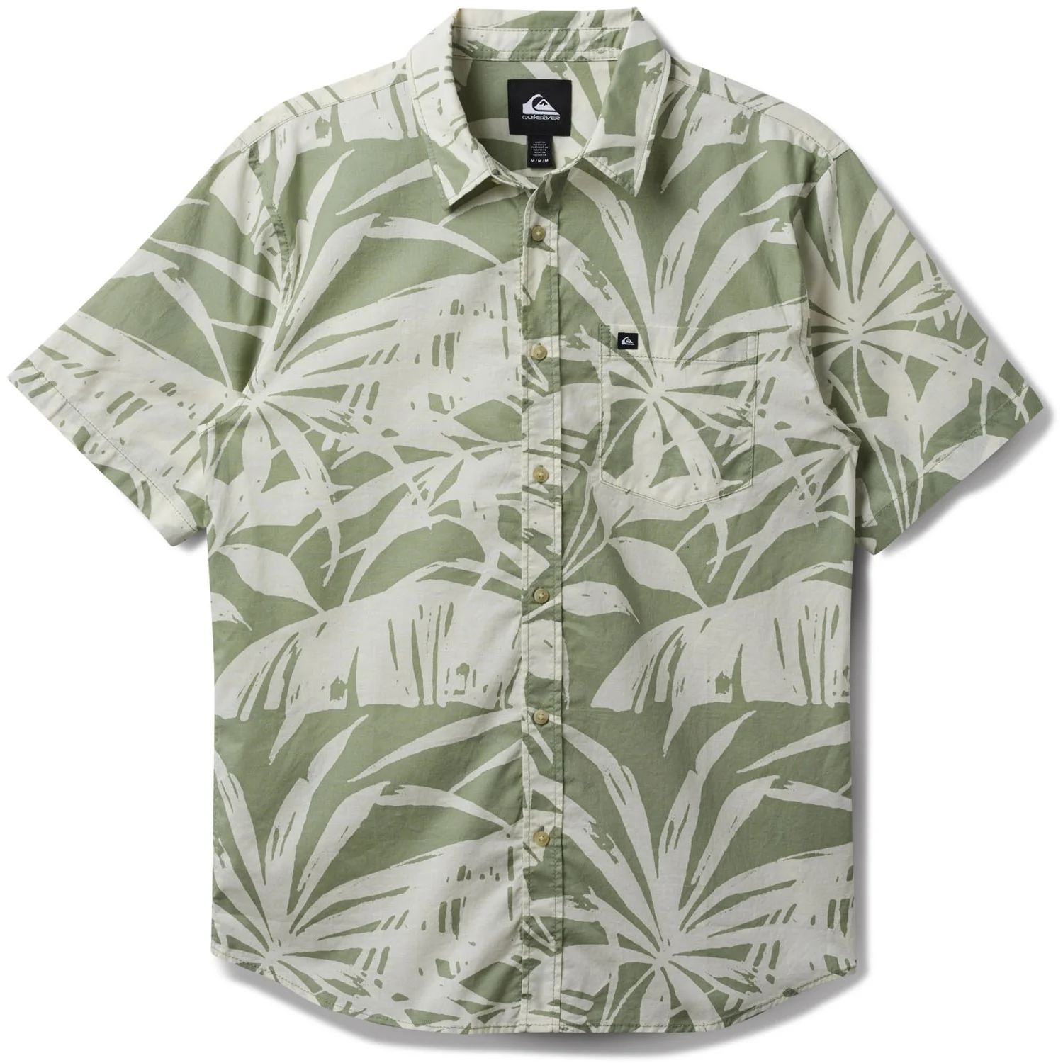 Quiksilver - Mens Hi Monsoon Classic Short Sleeve Shirt - Image 6