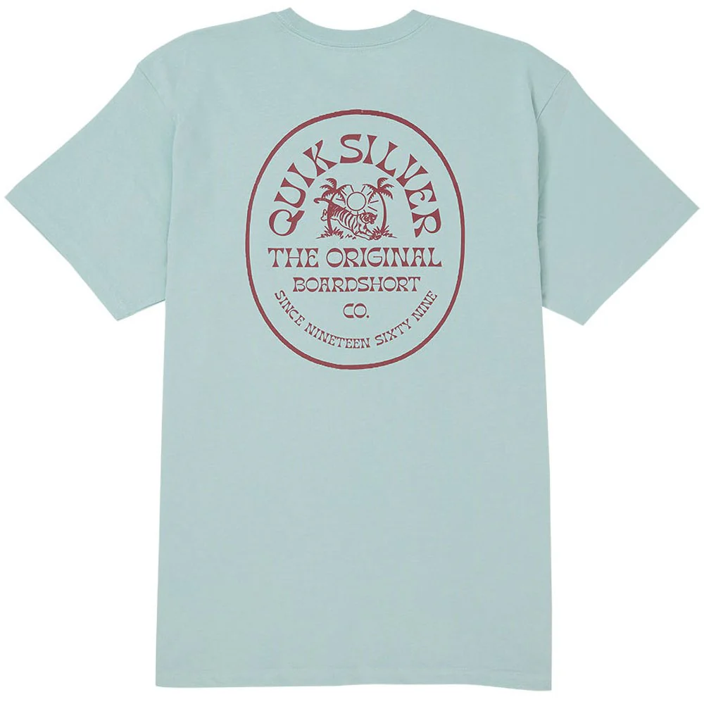 Quiksilver - Mens In The Wild Mt0 Short Sleeve Graphic T-Shirt