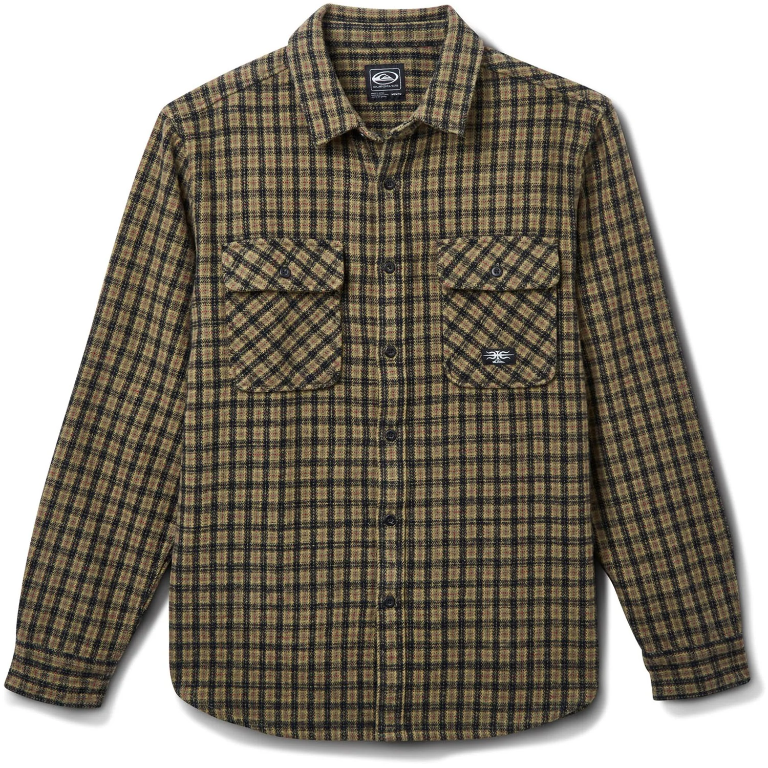 Quiksilver - Mens Mercury Sandstrokes Long Sleeve Woven Shirt