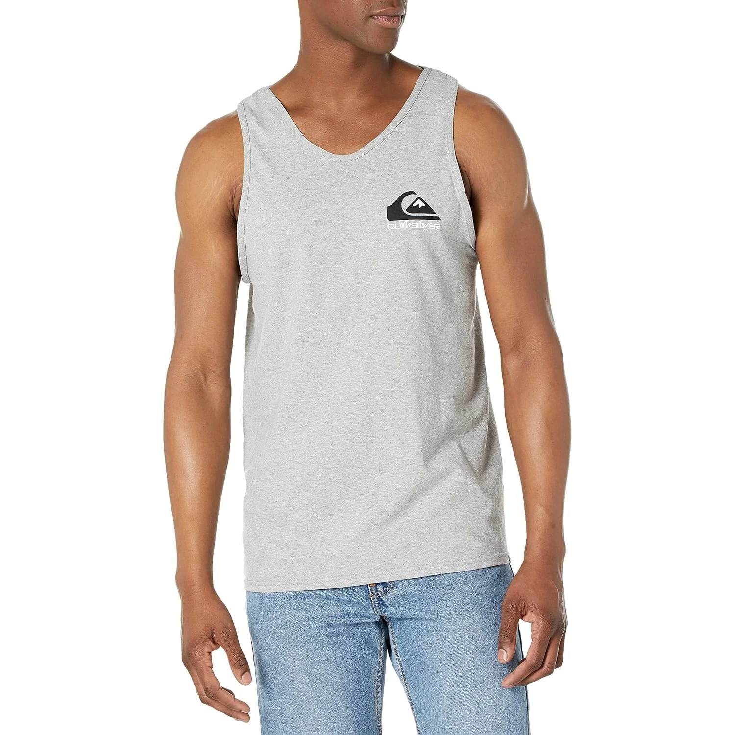 Quiksilver - Mens Mw Logo Back Tank Top - Image 6
