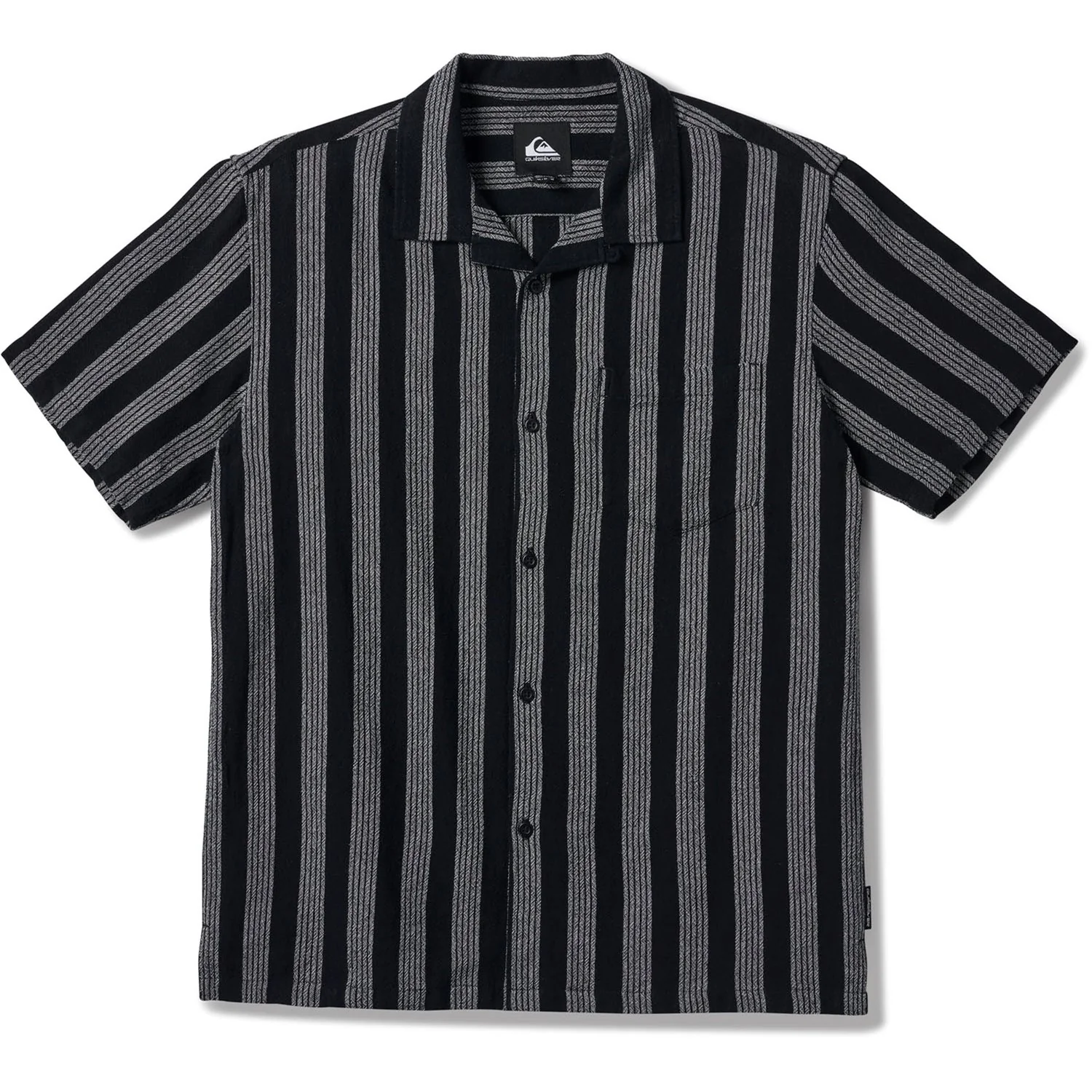 Quiksilver - Mens Nightfall Island Short Sleeve Woven Shirt