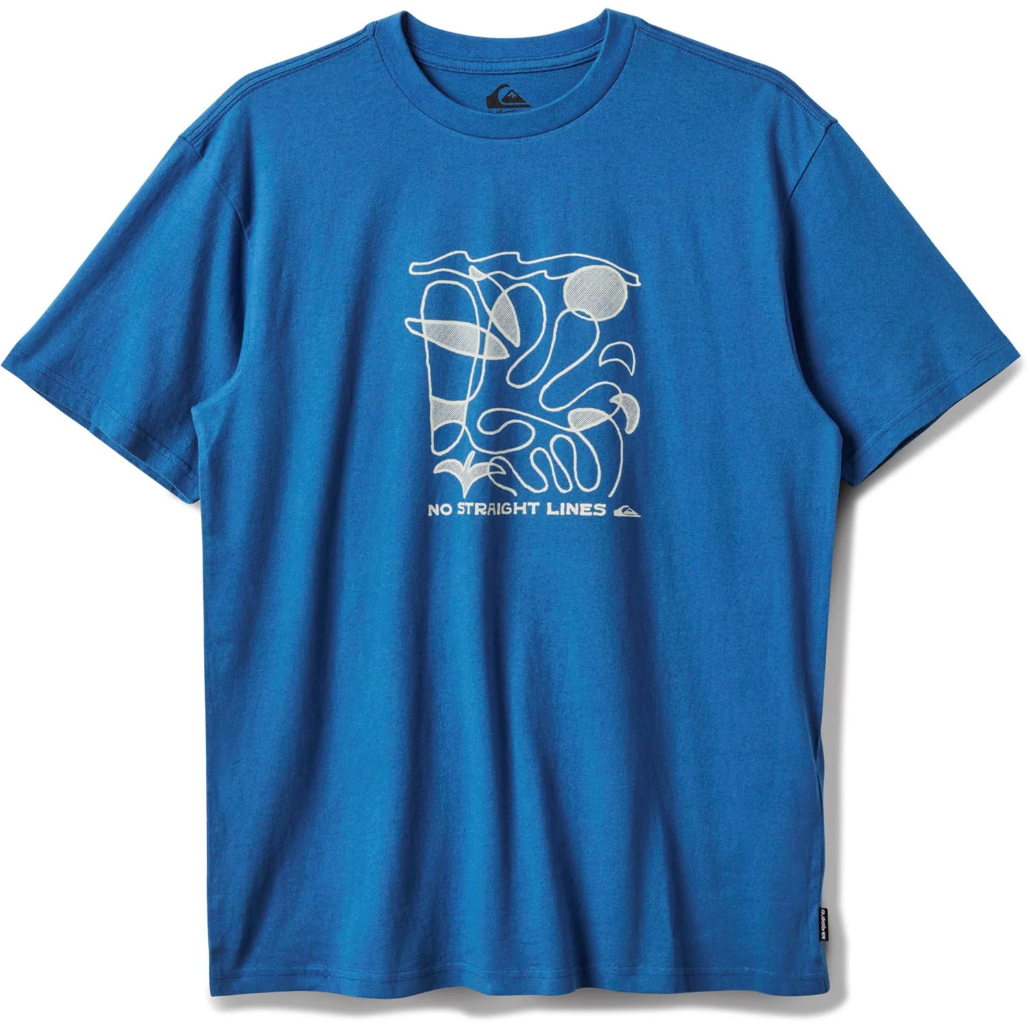 Quiksilver - Mens No Straight Lines Stw Short Sleeve Graphic T-Shirt - Image 2