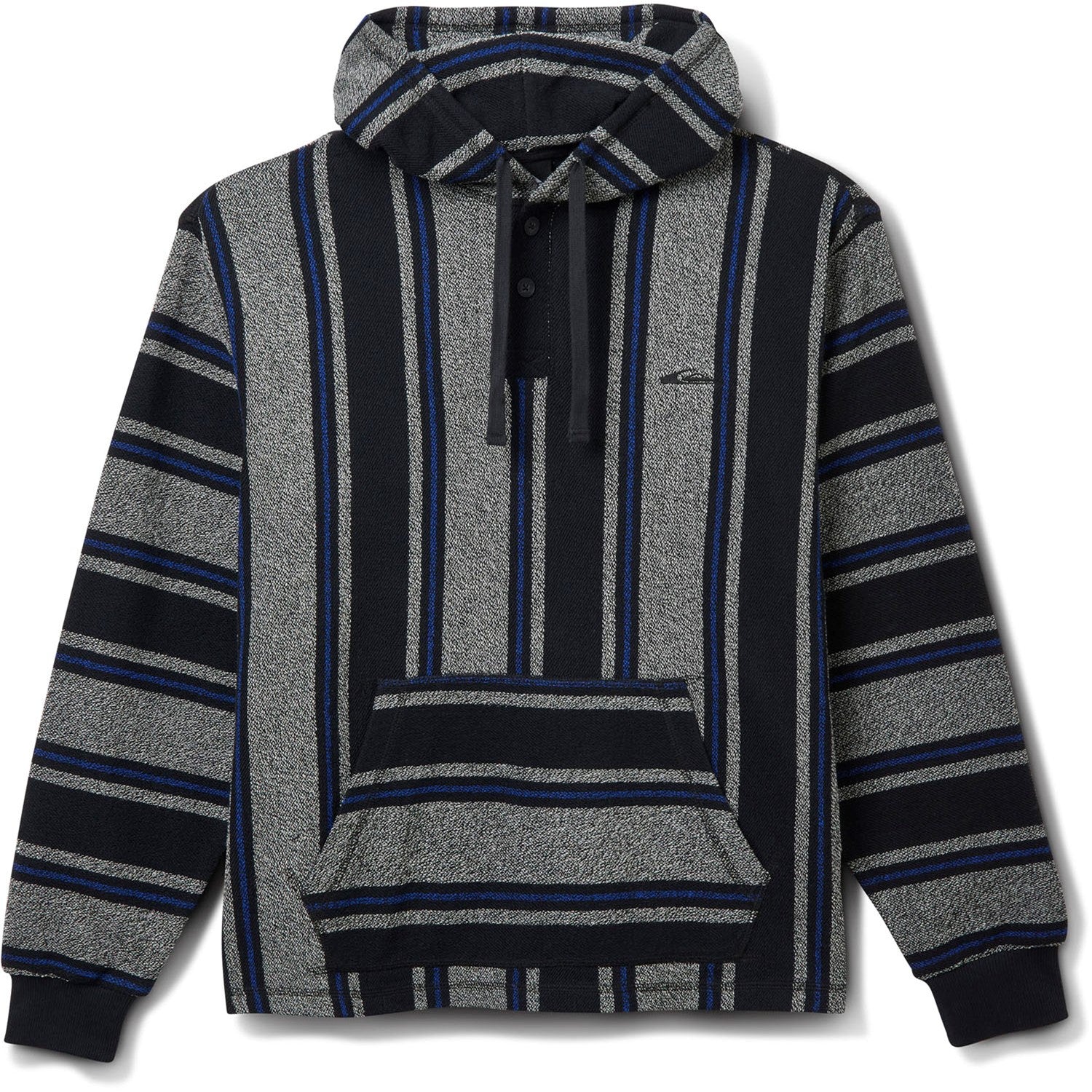 Quiksilver - Mens Playa Long Sleeve Henley Hoodie - Image 5