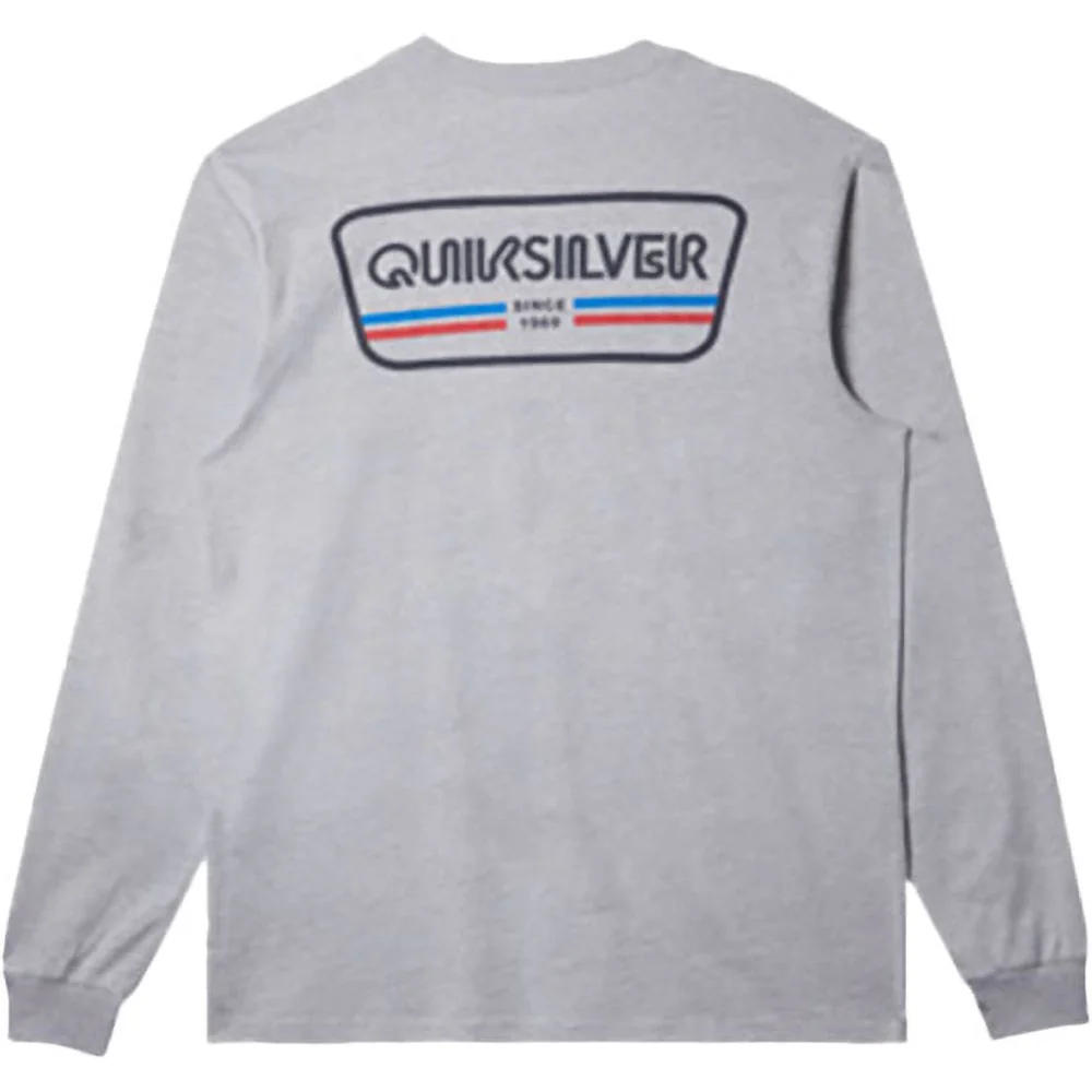 Quiksilver - Mens Range Life Long Sleeve Mu1 T-Shirt - Image 4