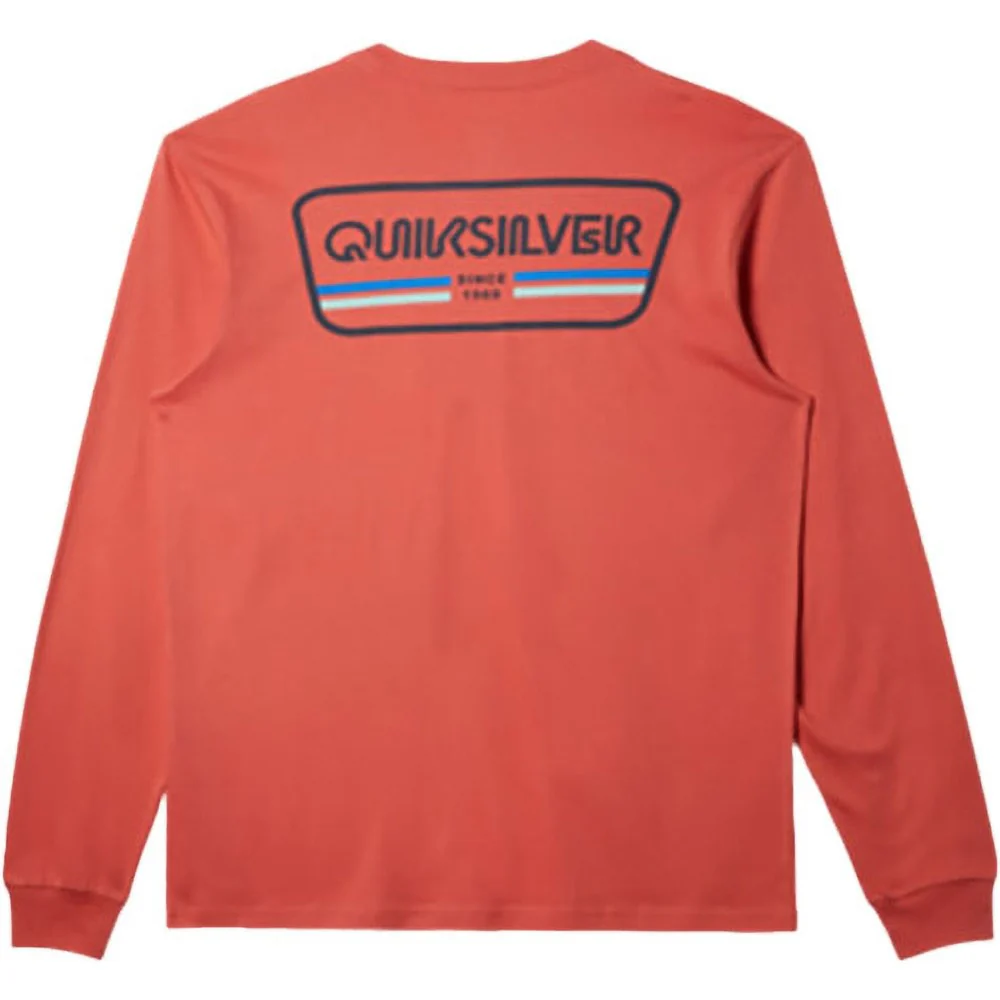 Quiksilver - Mens Range Life Long Sleeve Mu1 T-Shirt - Image 6