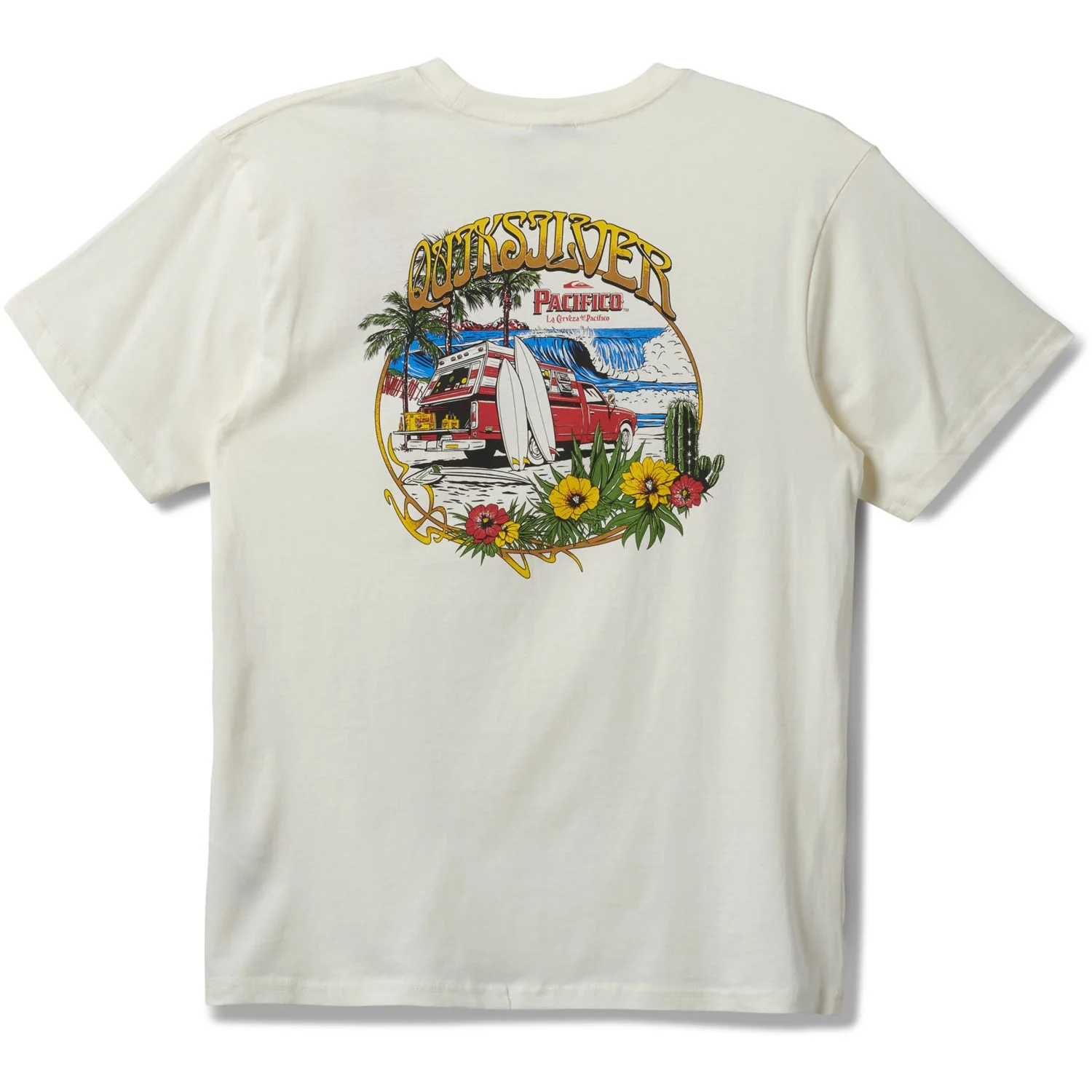 Quiksilver - Mens Search For Beauty Pco T-Shirt - Image 2