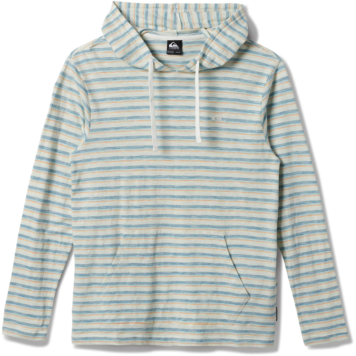 Quiksilver - Mens Slub Stripe Long Sleeve Knit Hoodie