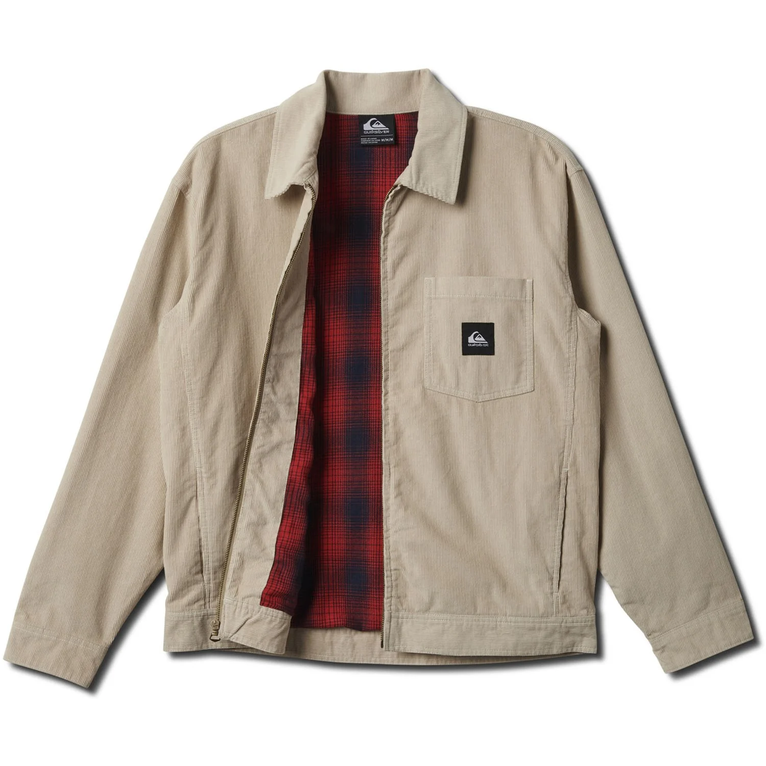 Quiksilver - Mens Surf Harrington Cord Jacket - Image 2