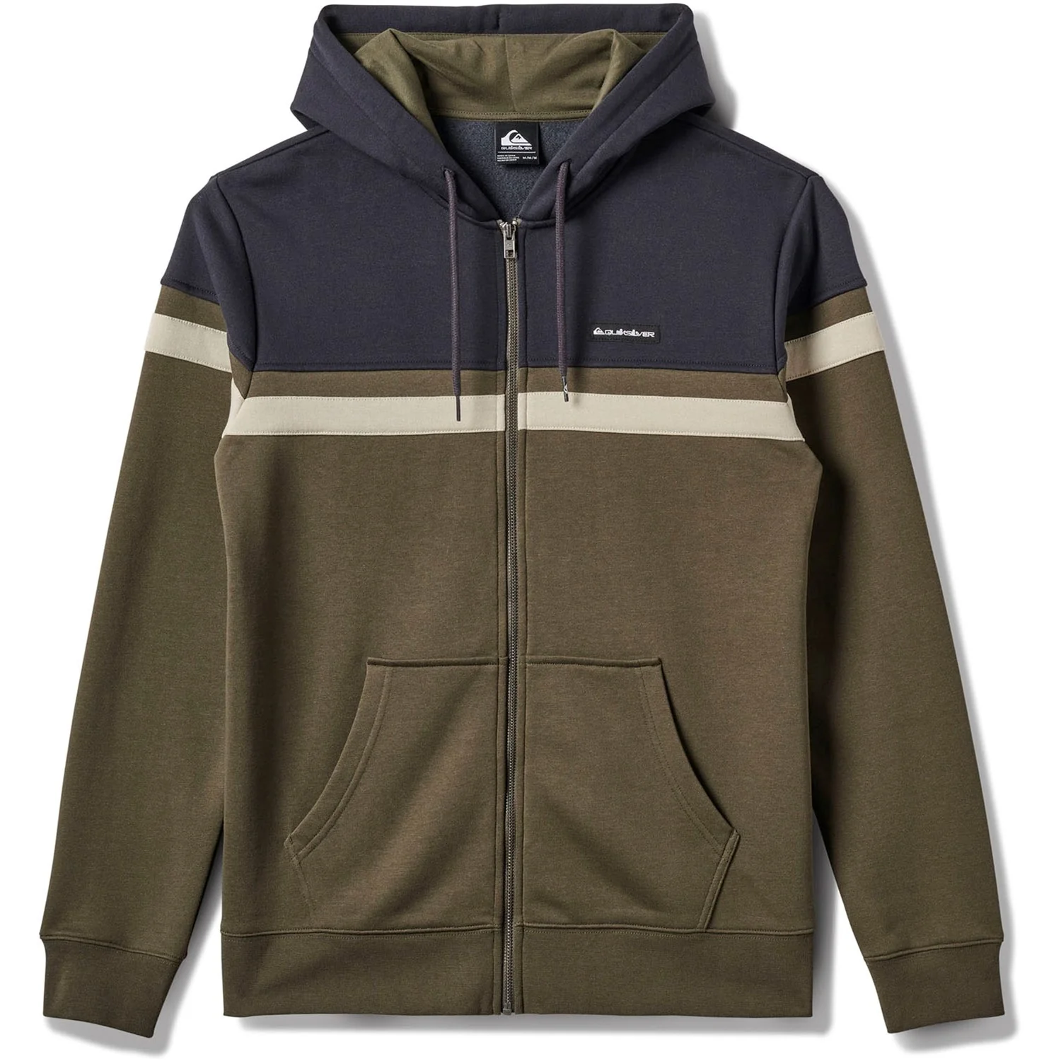 Quiksilver - Mens Surf Zip Hoodie Full Zip Hoodie - Image 3